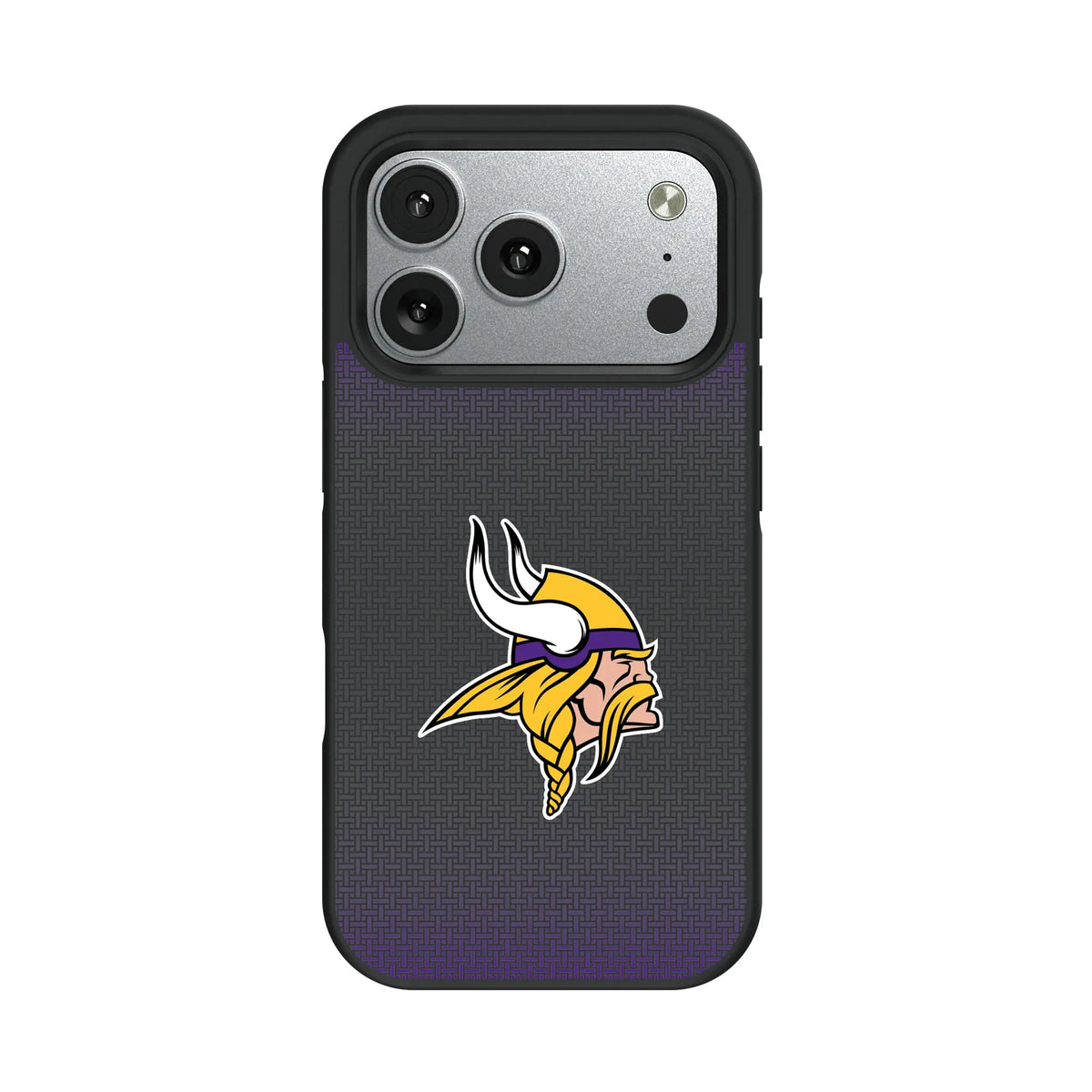 Minnesota Vikings Linen iPhone Bump Phone Case for Apple iPhone#Device_iPhone 17 Pro