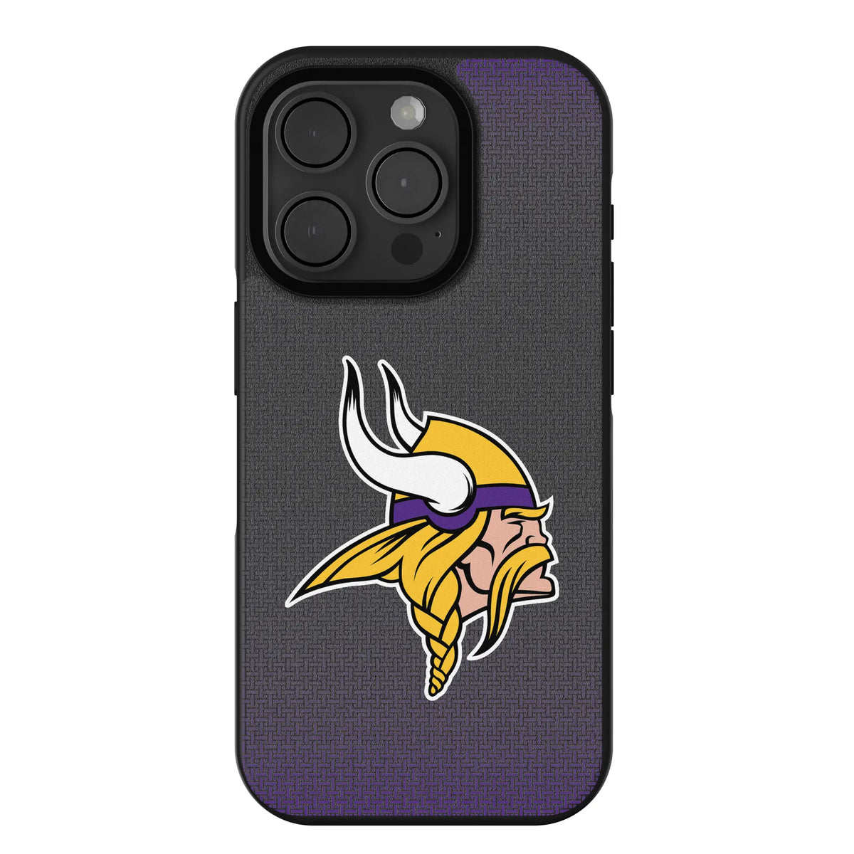 Minnesota Vikings Linen iPhone Bump Phone Case for Apple iPhone