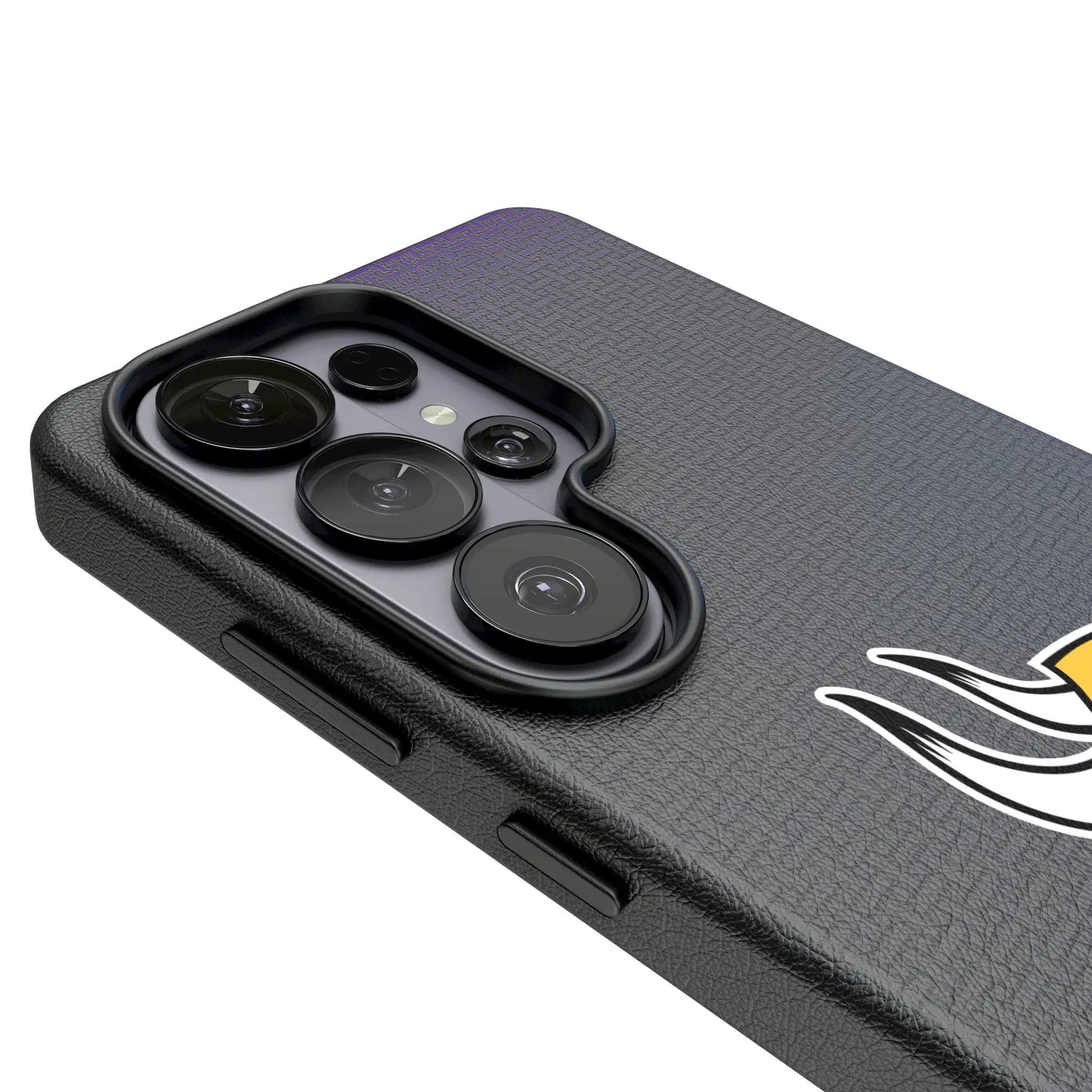 Minnesota Vikings Linen Galaxy MagSafe Compatible Phone Case for Samsung Galaxy - Detail#Device_Galaxy S26 Ultra