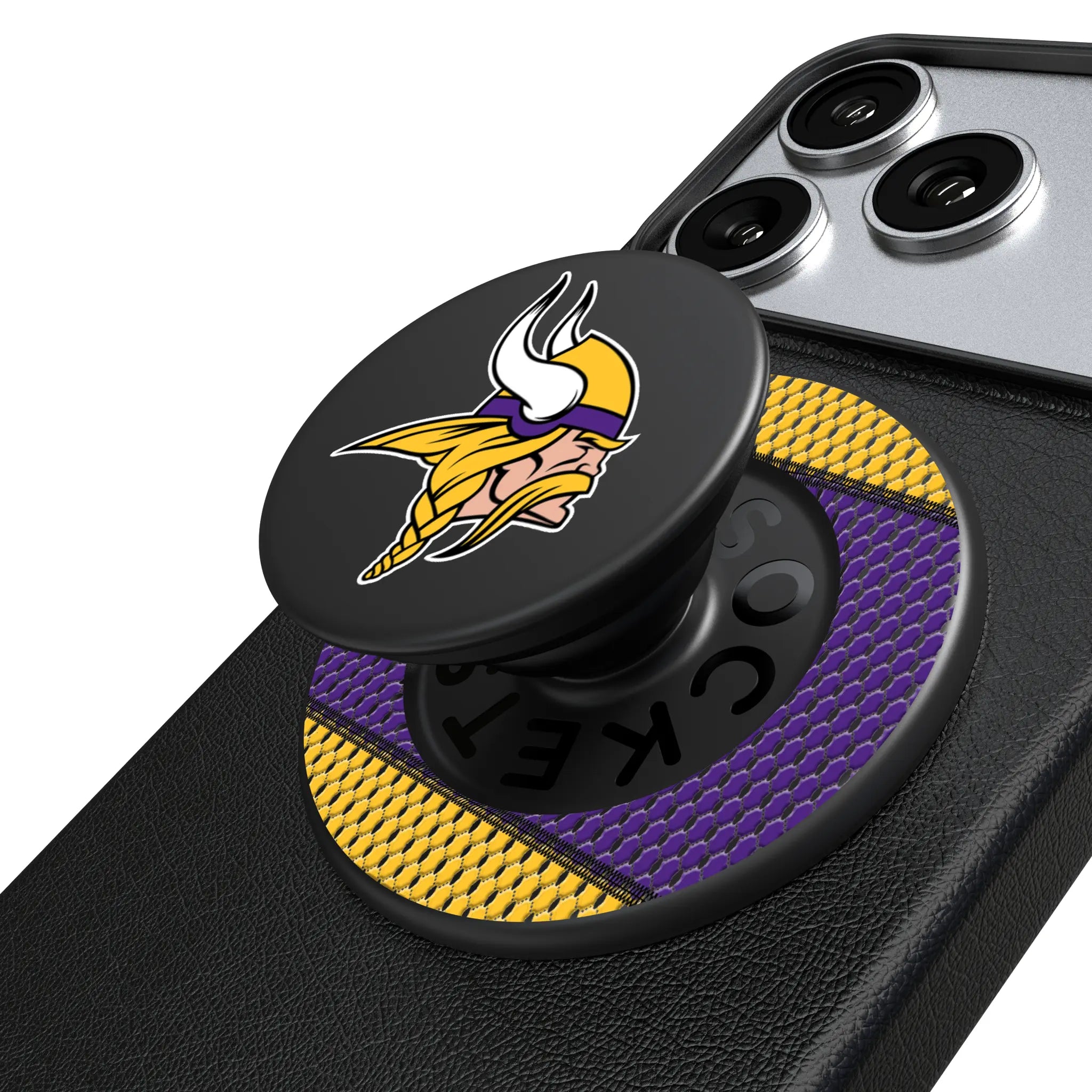 Minnesota Vikings Mesh Popsockets Round Magnetic