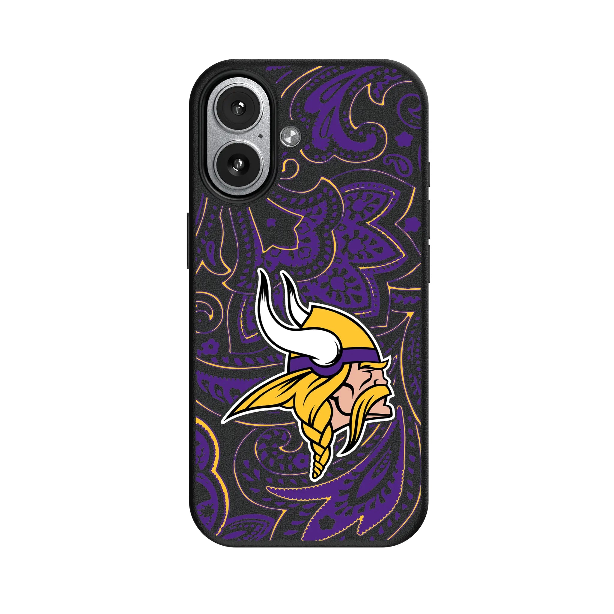 Minnesota Vikings Paisley iPhone MagSafe Compatible Phone Case for Apple iPhone#Device_iPhone 17