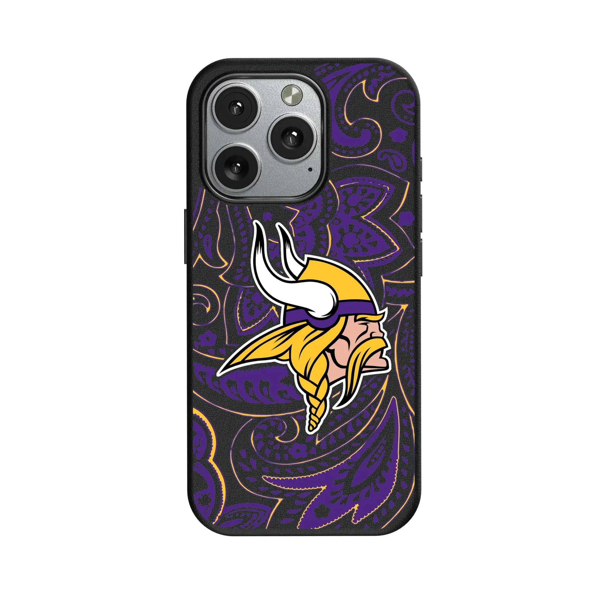 Minnesota Vikings Paisley iPhone MagSafe Compatible Phone Case for Apple iPhone