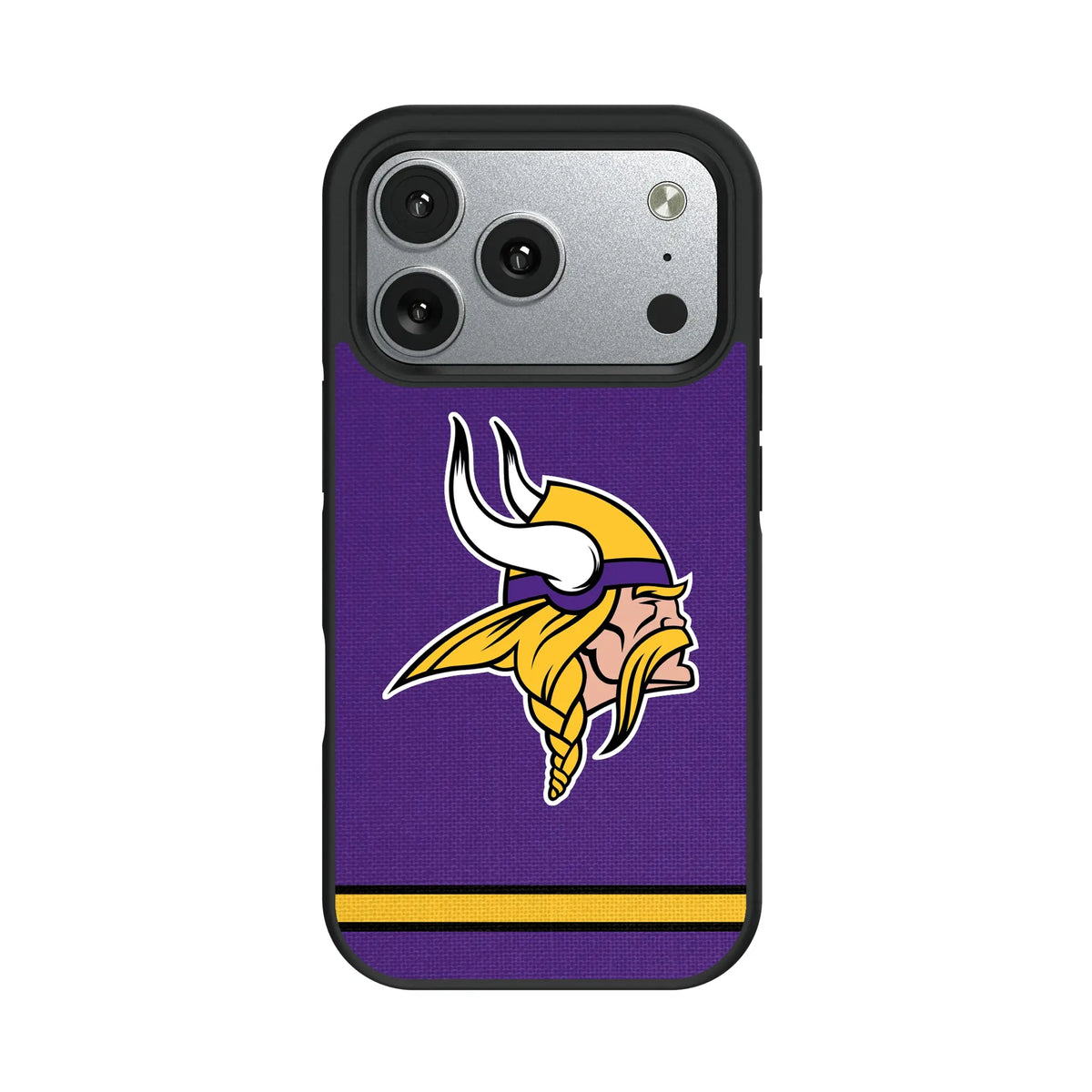 Minnesota Vikings Stripe iPhone Bump Phone Case for Apple iPhone#Device_iPhone 17 Pro