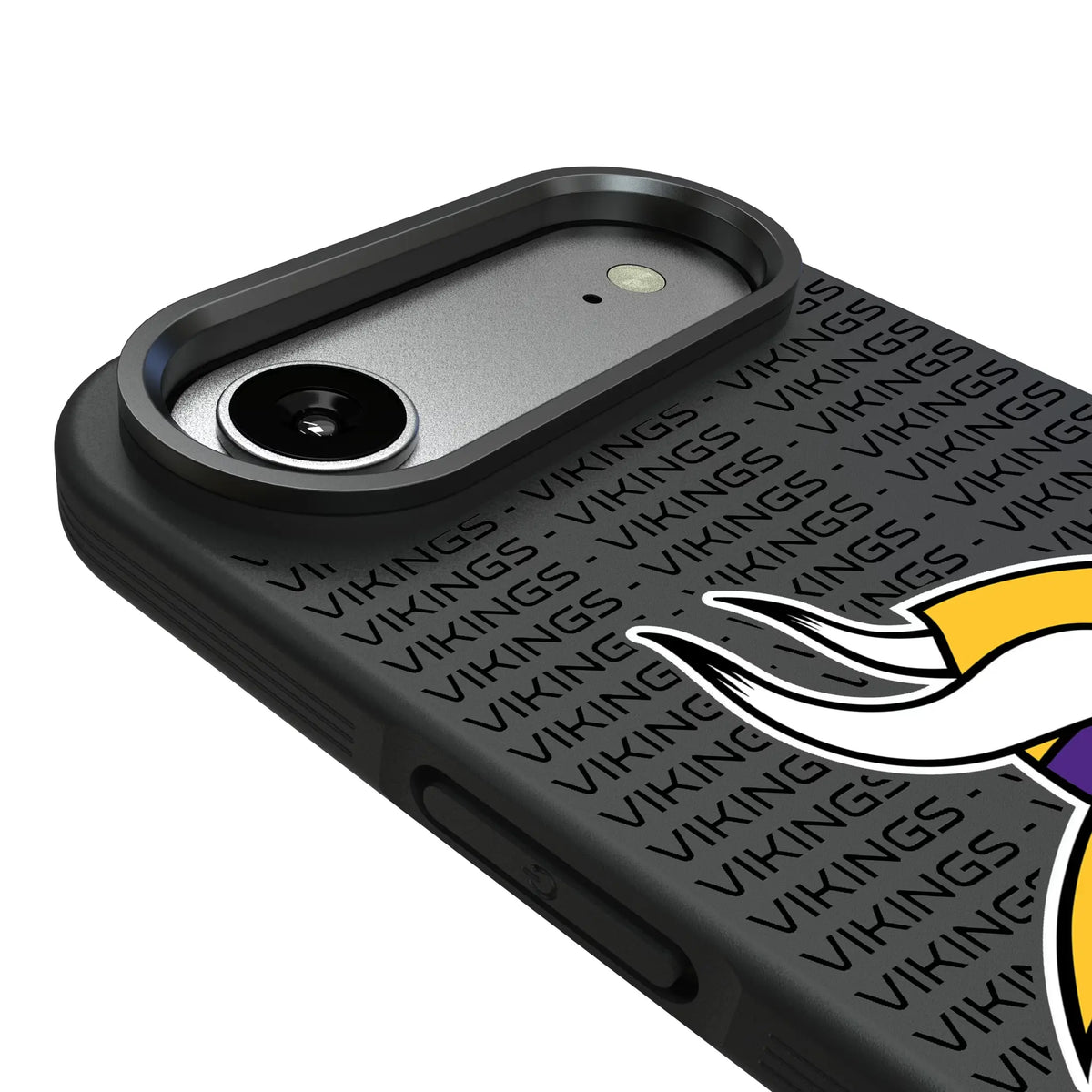 Minnesota Vikings Text Backdrop iPhone Bump Phone Case for Apple iPhone - Detail#Device_iPhone Air