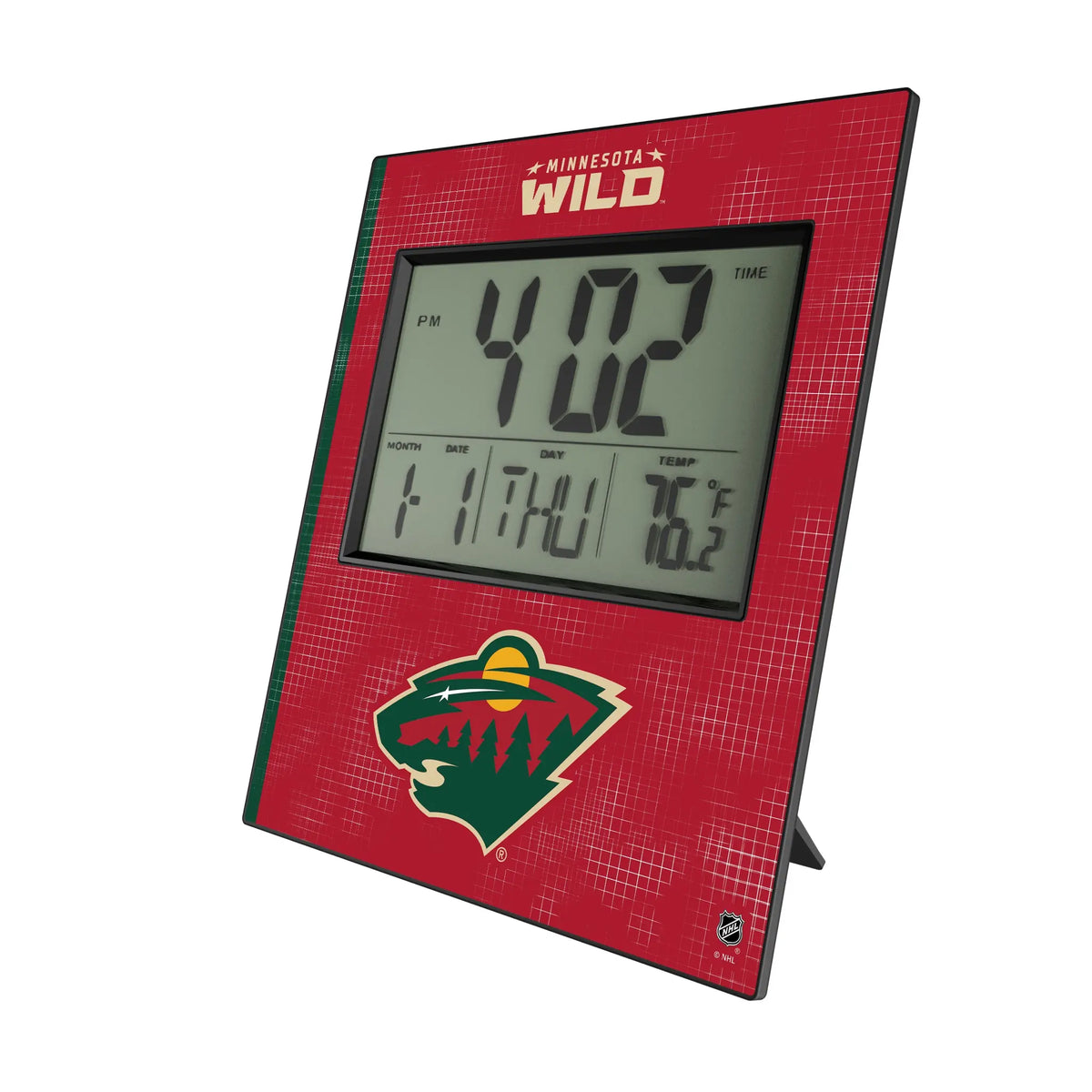 Minnesota Wild Hatch Wall Clock