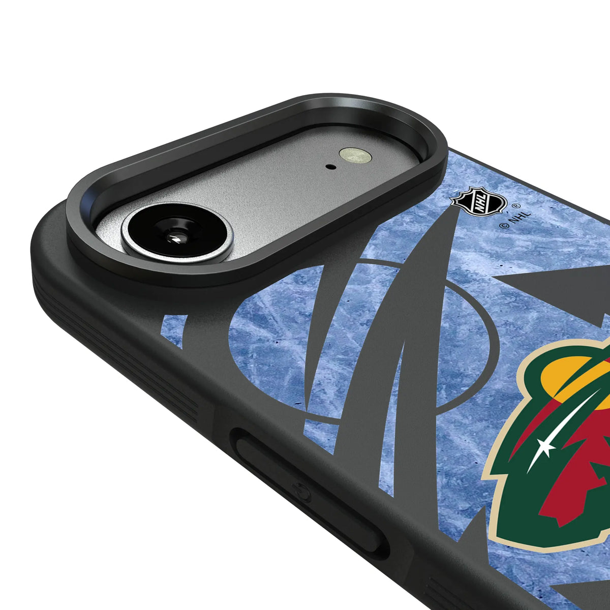 Minnesota Wild Ice Tilt iPhone Bump Phone Case for Apple iPhone - Detail#Device_iPhone Air