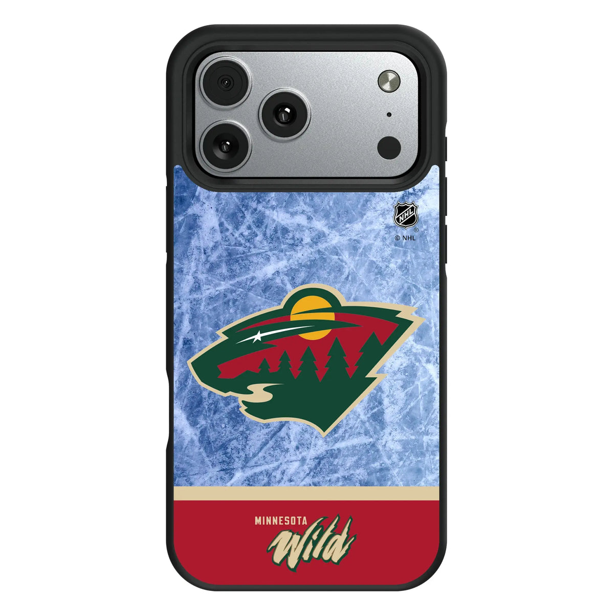 Minnesota Wild Ice Wordmark iPhone Bump Phone Case for Apple iPhone#Device_iPhone 17 Pro Max