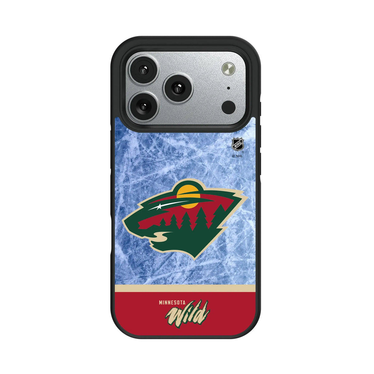 Minnesota Wild Ice Wordmark iPhone Bump Phone Case for Apple iPhone#Device_iPhone 17 Pro