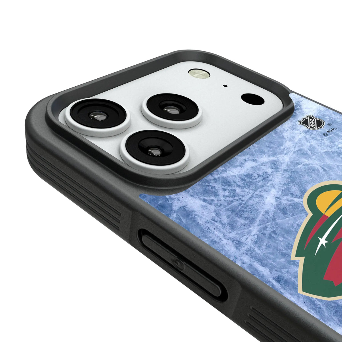 Minnesota Wild Ice Wordmark iPhone Bump Phone Case for Apple iPhone - Detail#Device_iPhone 18 Pro