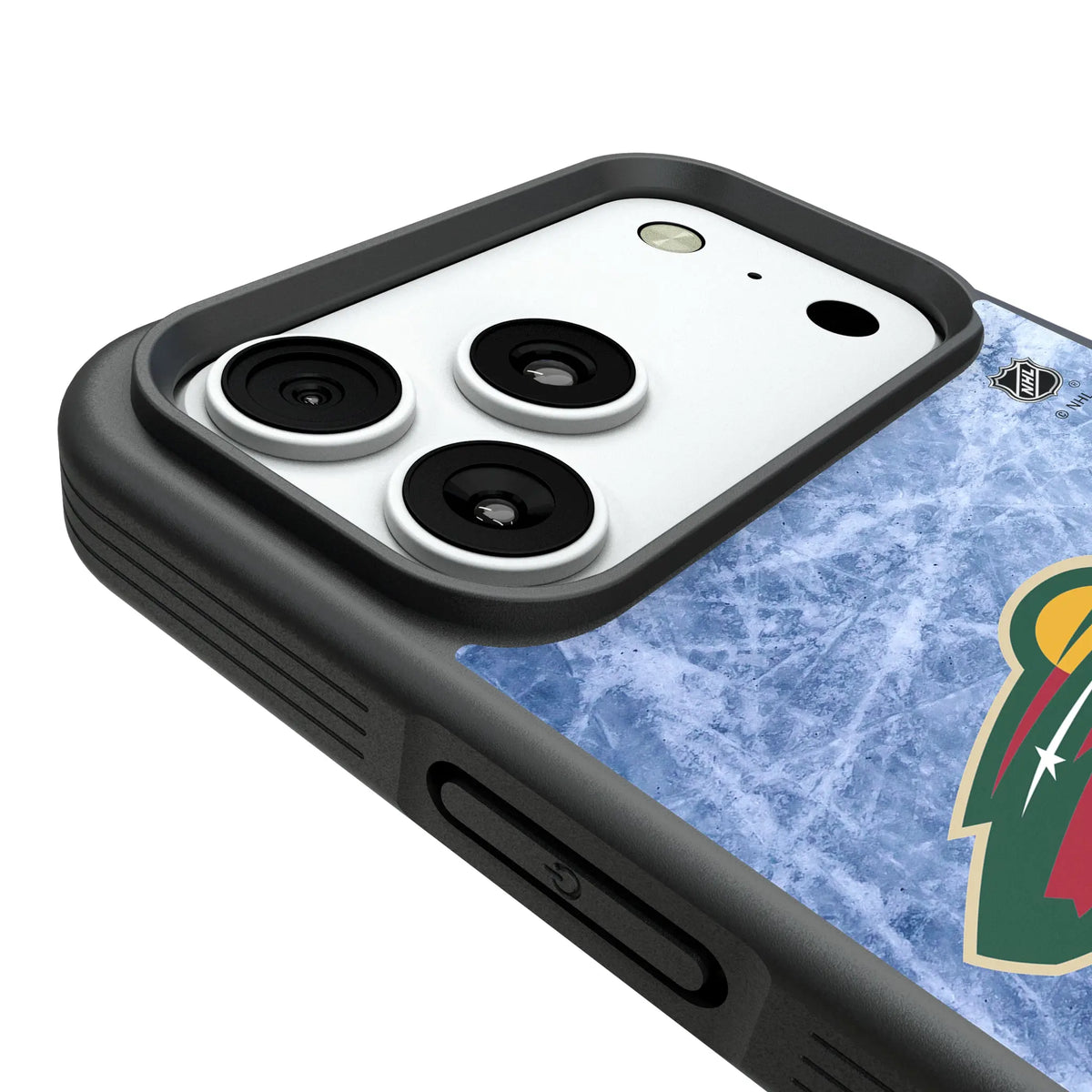 Minnesota Wild Ice Wordmark iPhone Bump Phone Case for Apple iPhone - Detail#Device_iPhone 18 Pro Max