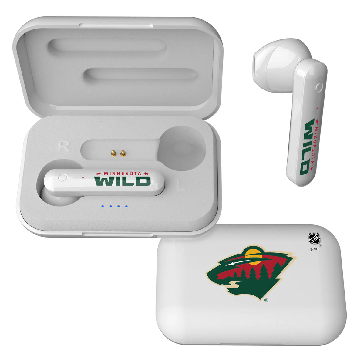 Minnesota Wild Insignia Wireless TWS Earbuds