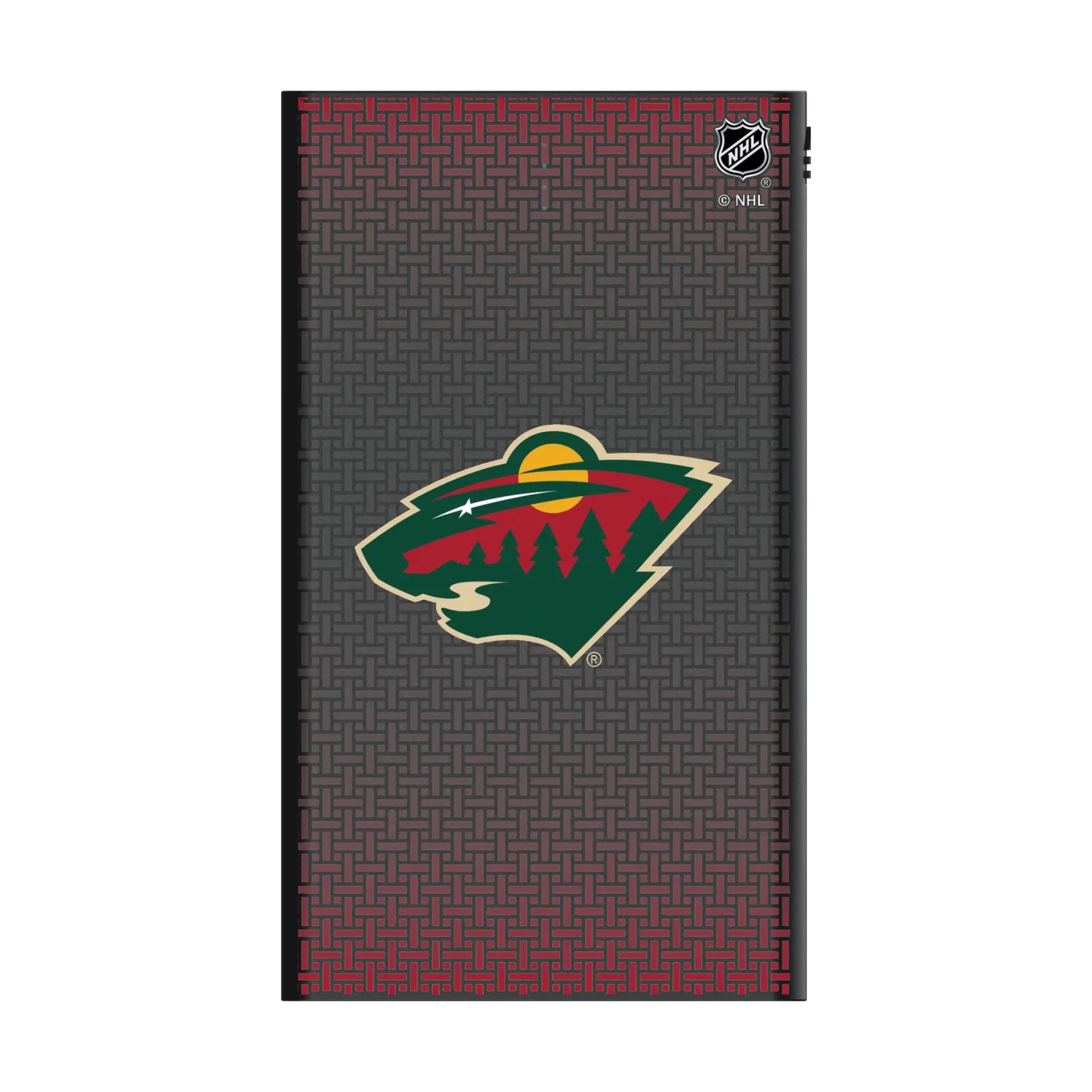 Minnesota Wild Linen 5000mAh Flat Power Bank