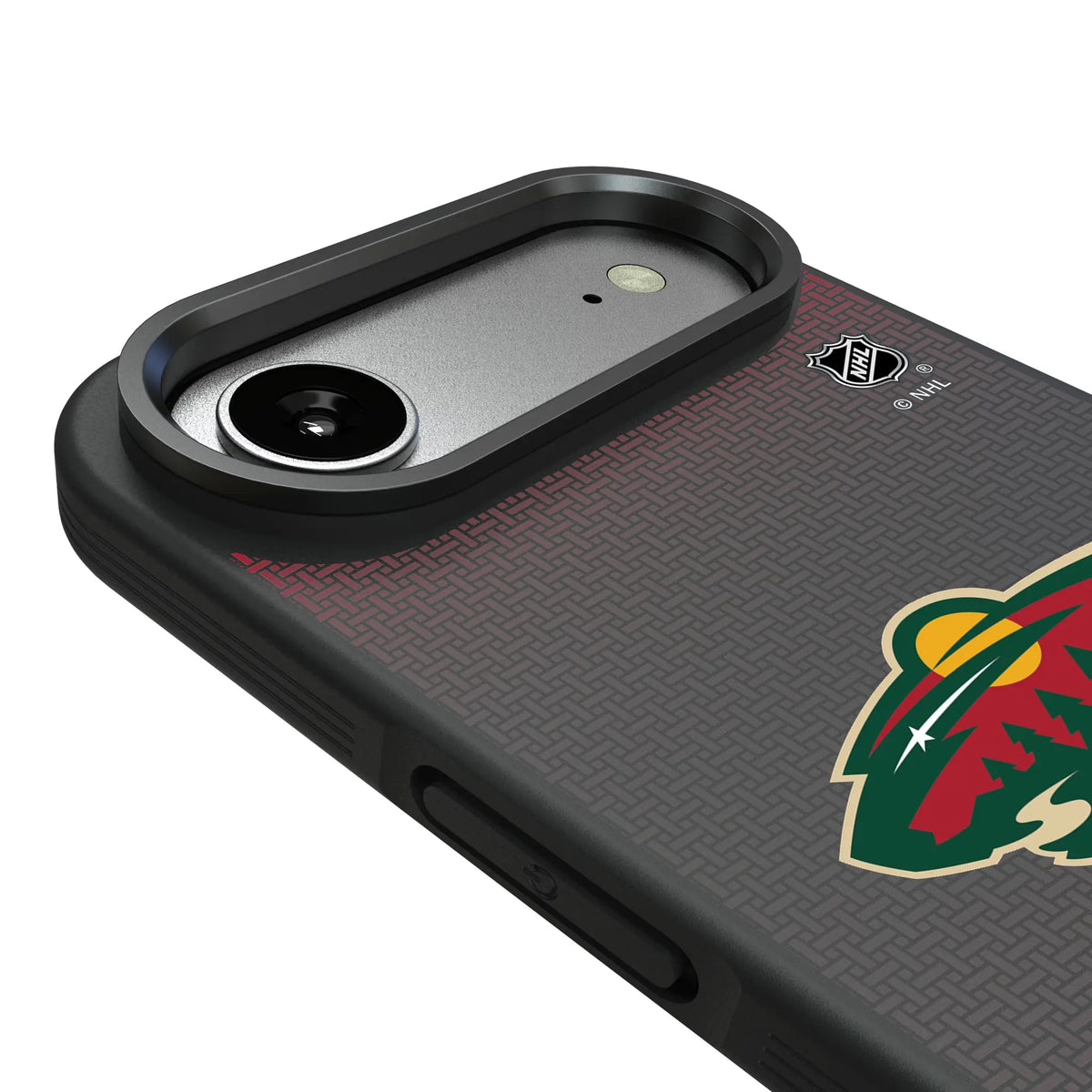 Minnesota Wild Linen iPhone Bump Phone Case for Apple iPhone - Detail#Device_iPhone Air