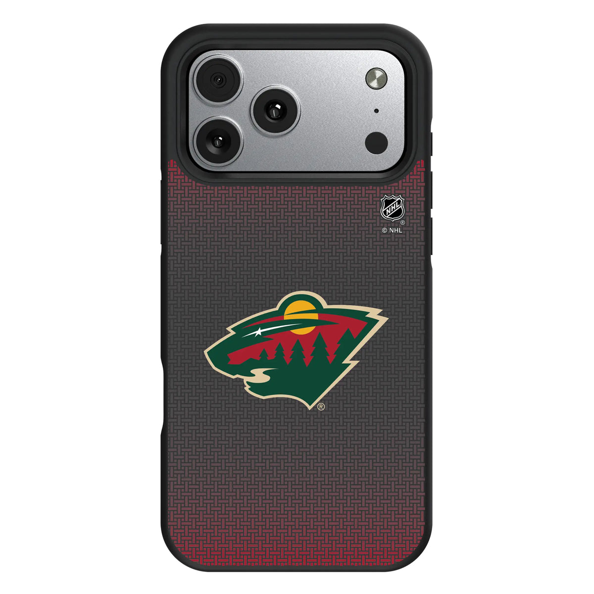 Minnesota Wild Linen iPhone Bump Phone Case for Apple iPhone#Device_iPhone 17 Pro Max