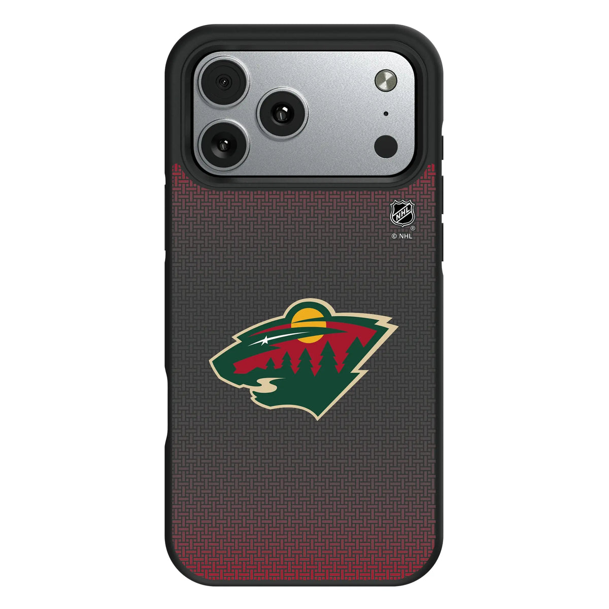 Minnesota Wild Linen iPhone Bump Phone Case for Apple iPhone#Device_iPhone 17 Pro Max