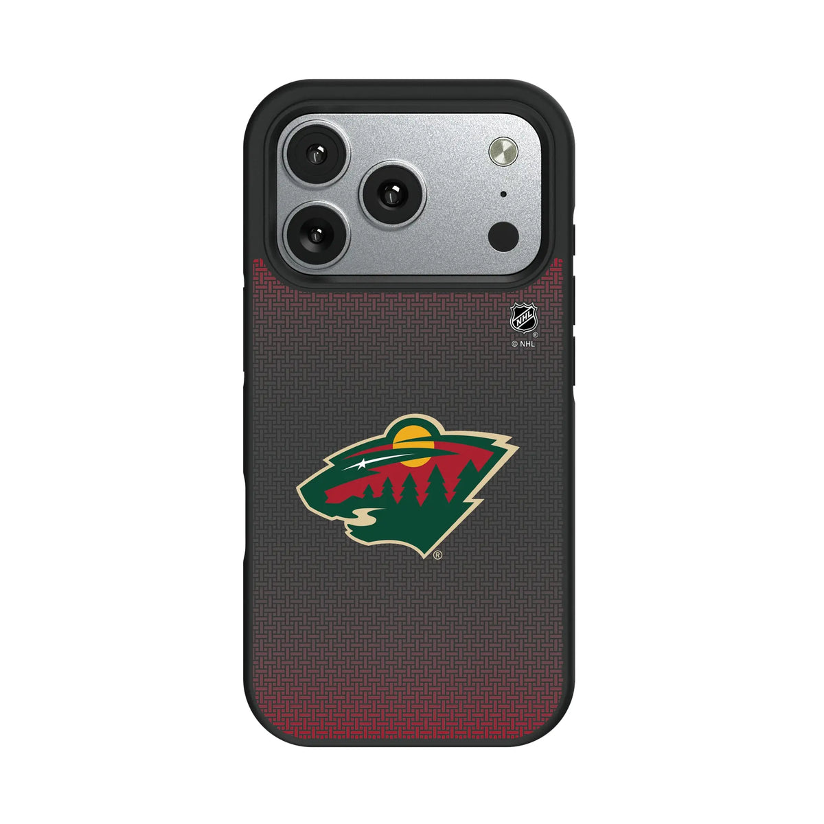 Minnesota Wild Linen iPhone Bump Phone Case for Apple iPhone#Device_iPhone 17 Pro