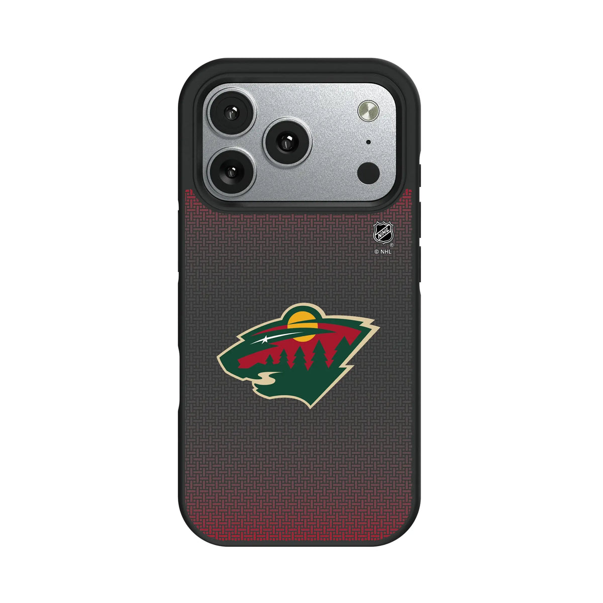 Minnesota Wild Linen iPhone Bump Phone Case for Apple iPhone#Device_iPhone 17 Pro