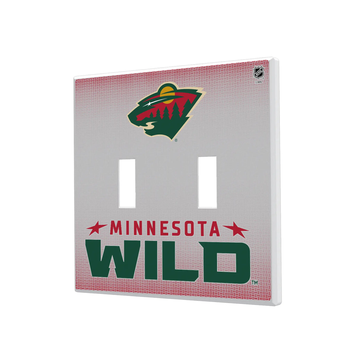 Minnesota Wild Linen Hidden-Screw Light Switch Plate#Style_Double Toggle