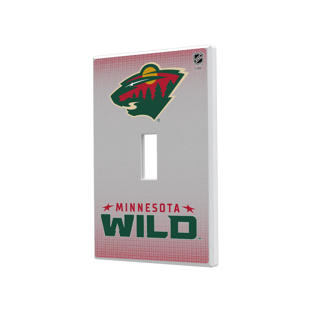Minnesota Wild Linen Hidden-Screw Light Switch Plate#Style_Single Toggle