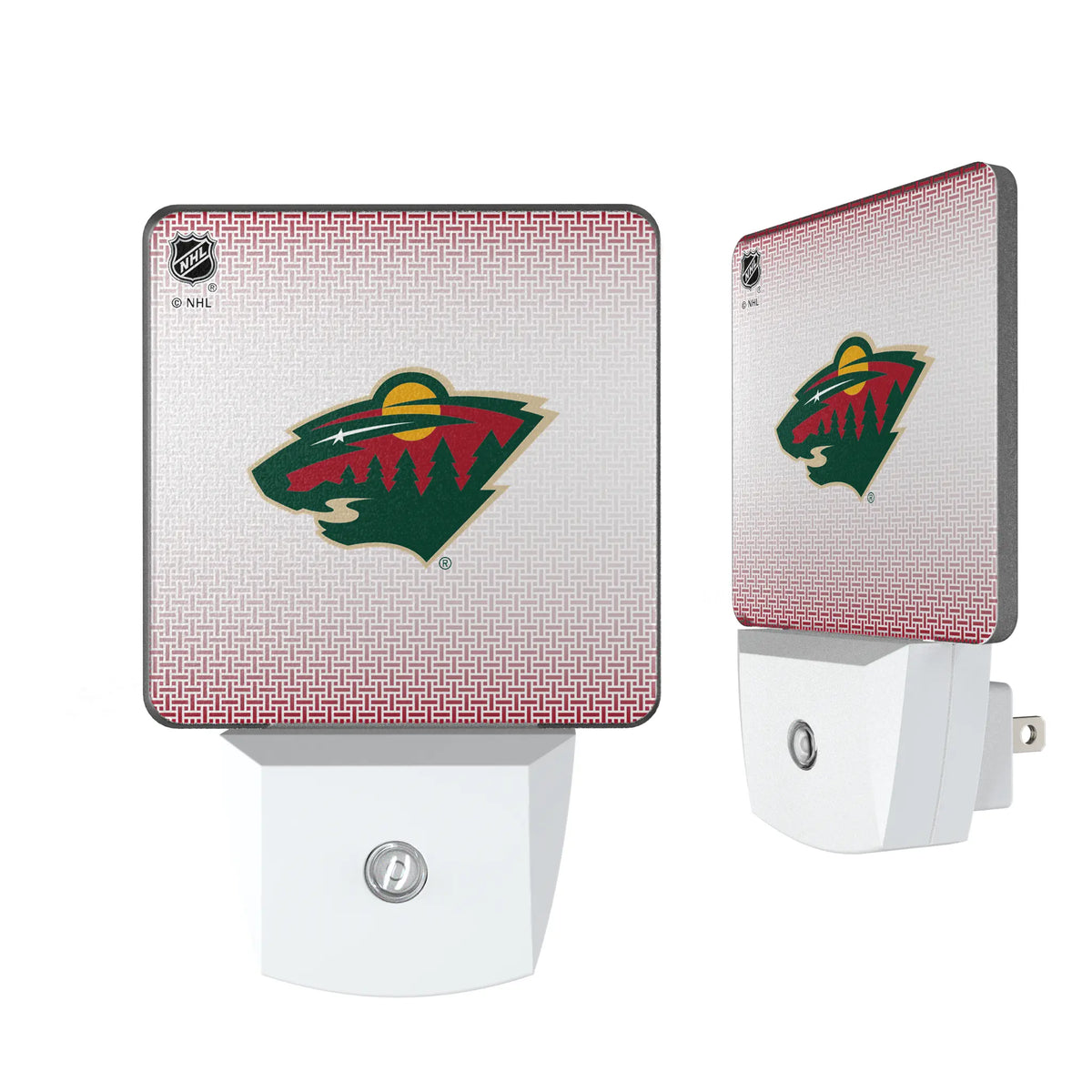 Minnesota Wild Linen Night Light 2-Pack