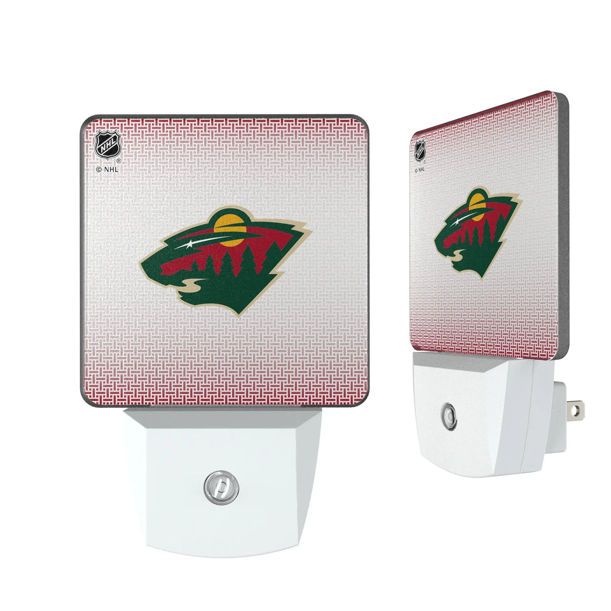 Minnesota Wild Linen Night Light 2-Pack