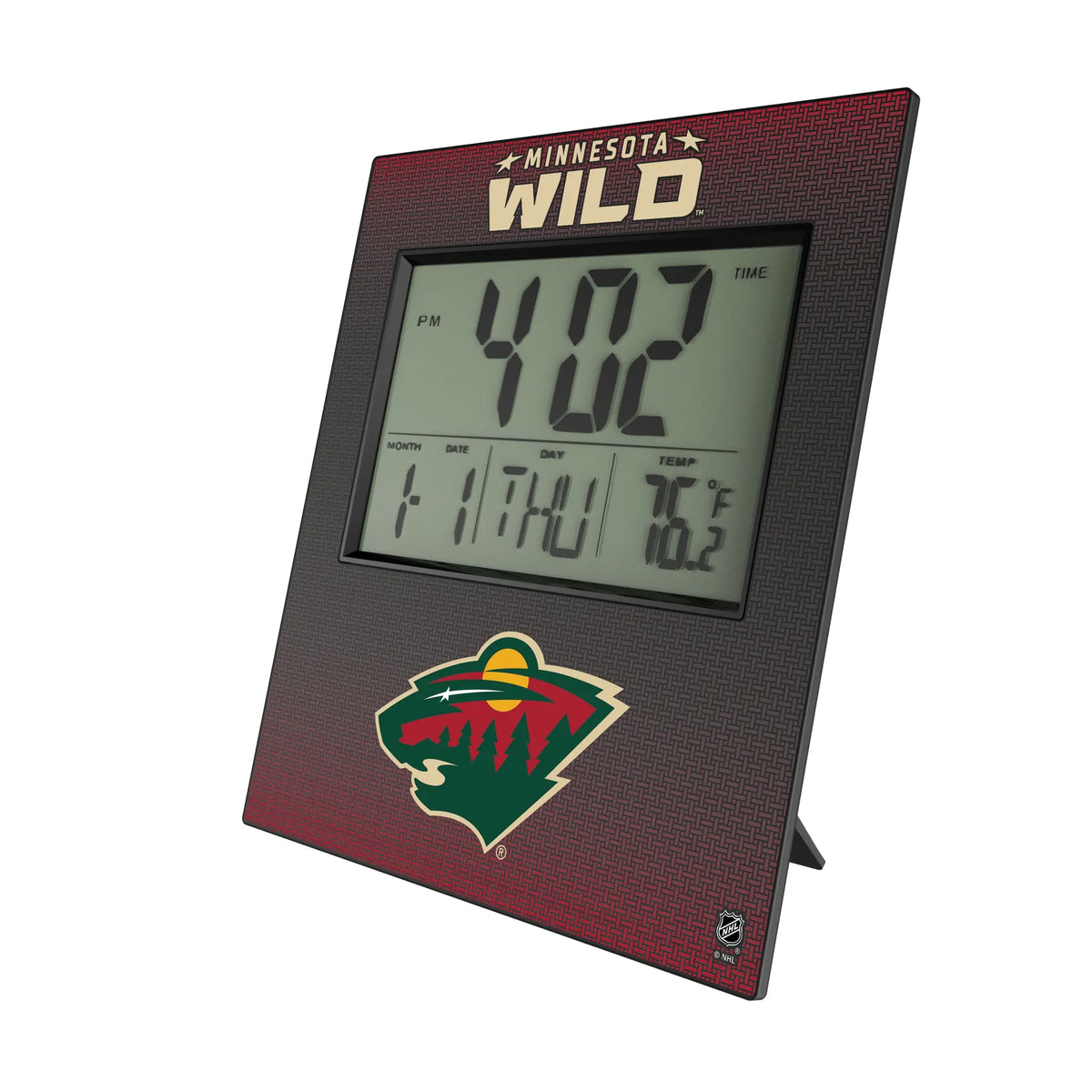 Minnesota Wild Linen Wall Clock