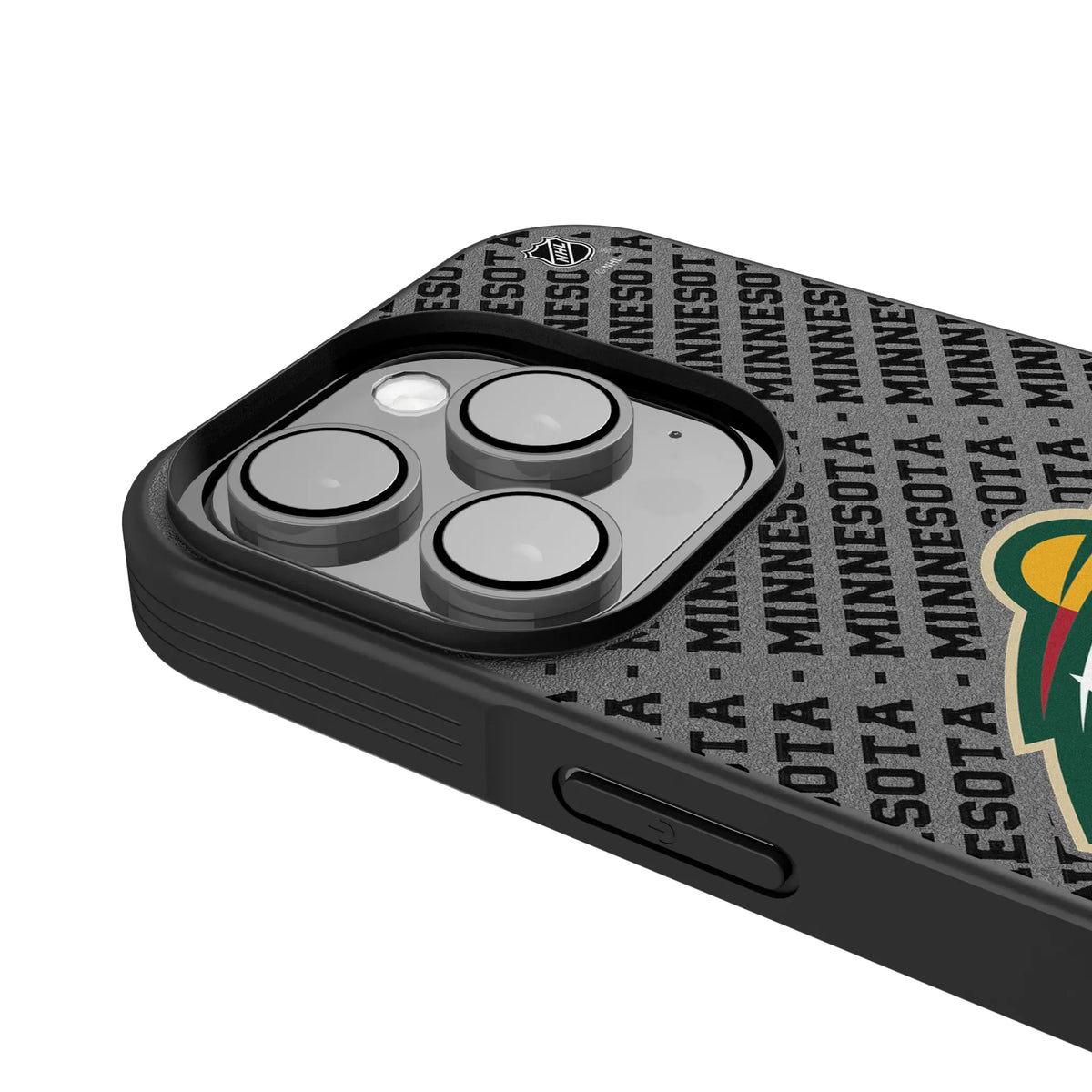 Minnesota Wild Personalized EndZone Plus iPhone Bump Phone Case for Apple iPhone - Detail