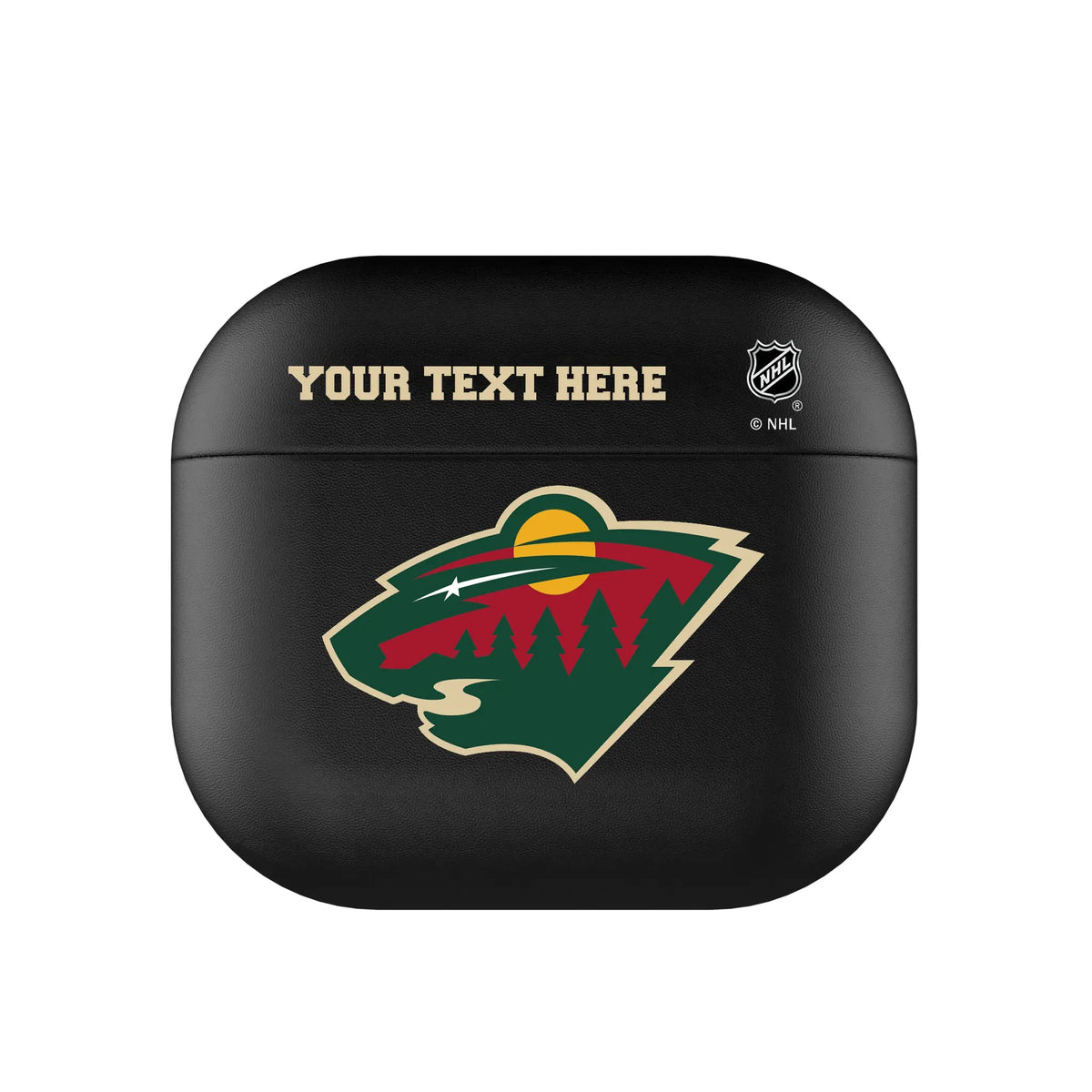 Minnesota Wild Personalized Insignia AirPods AirPod Case Cover#Device_AirPods 3rd Gen