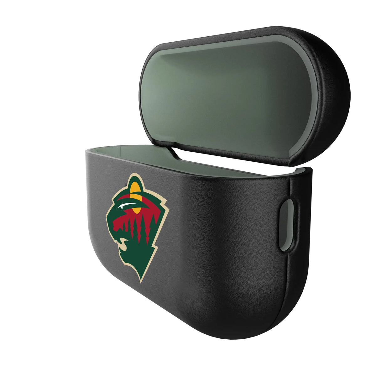 Minnesota Wild Personalized Insignia AirPods AirPod Case Cover - Isometric View#Device_AirPods Pro 3