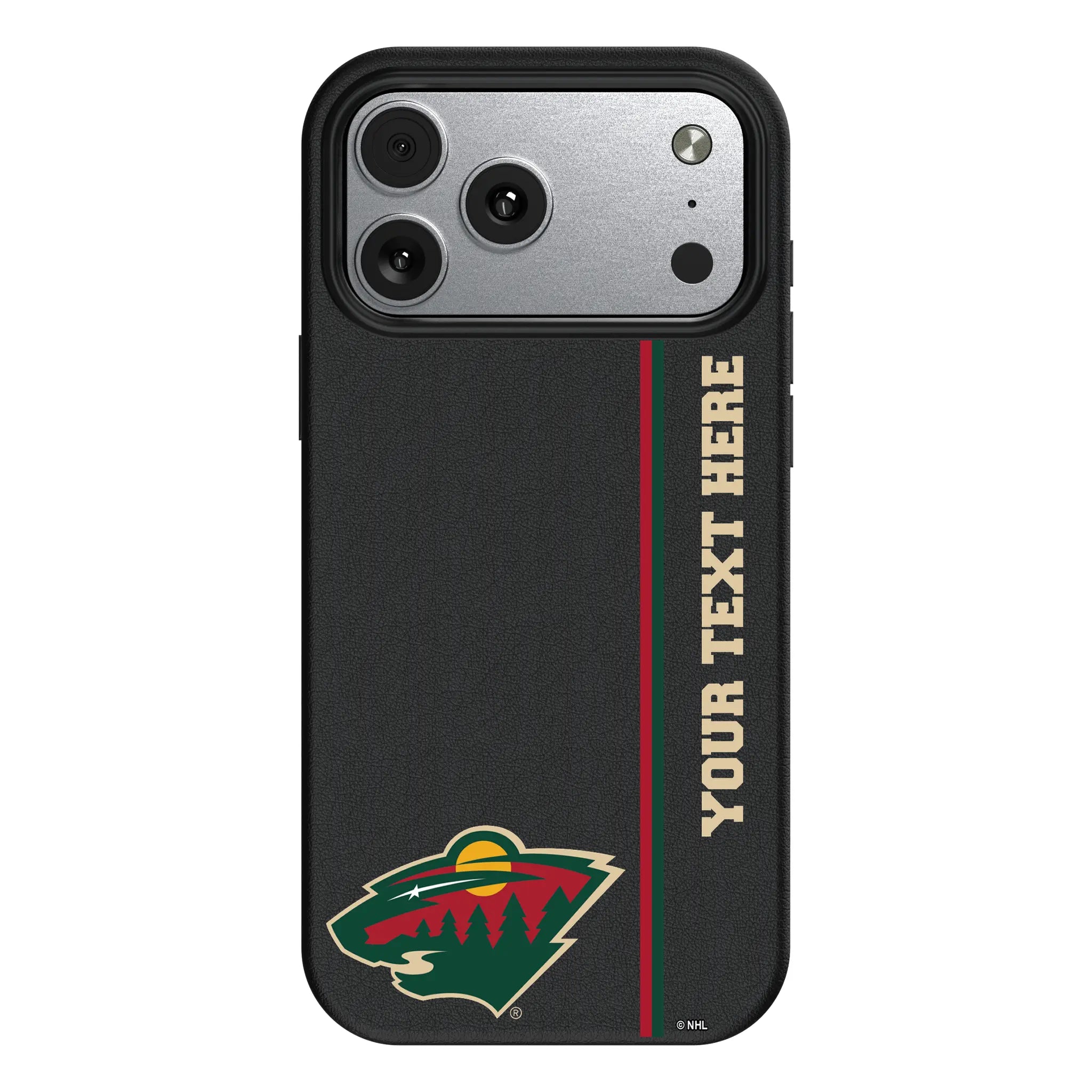 Minnesota Wild Personalized Sidebard iPhone MagSafe Compatible Phone Case for Apple iPhone#Device_iPhone 17 Pro Max