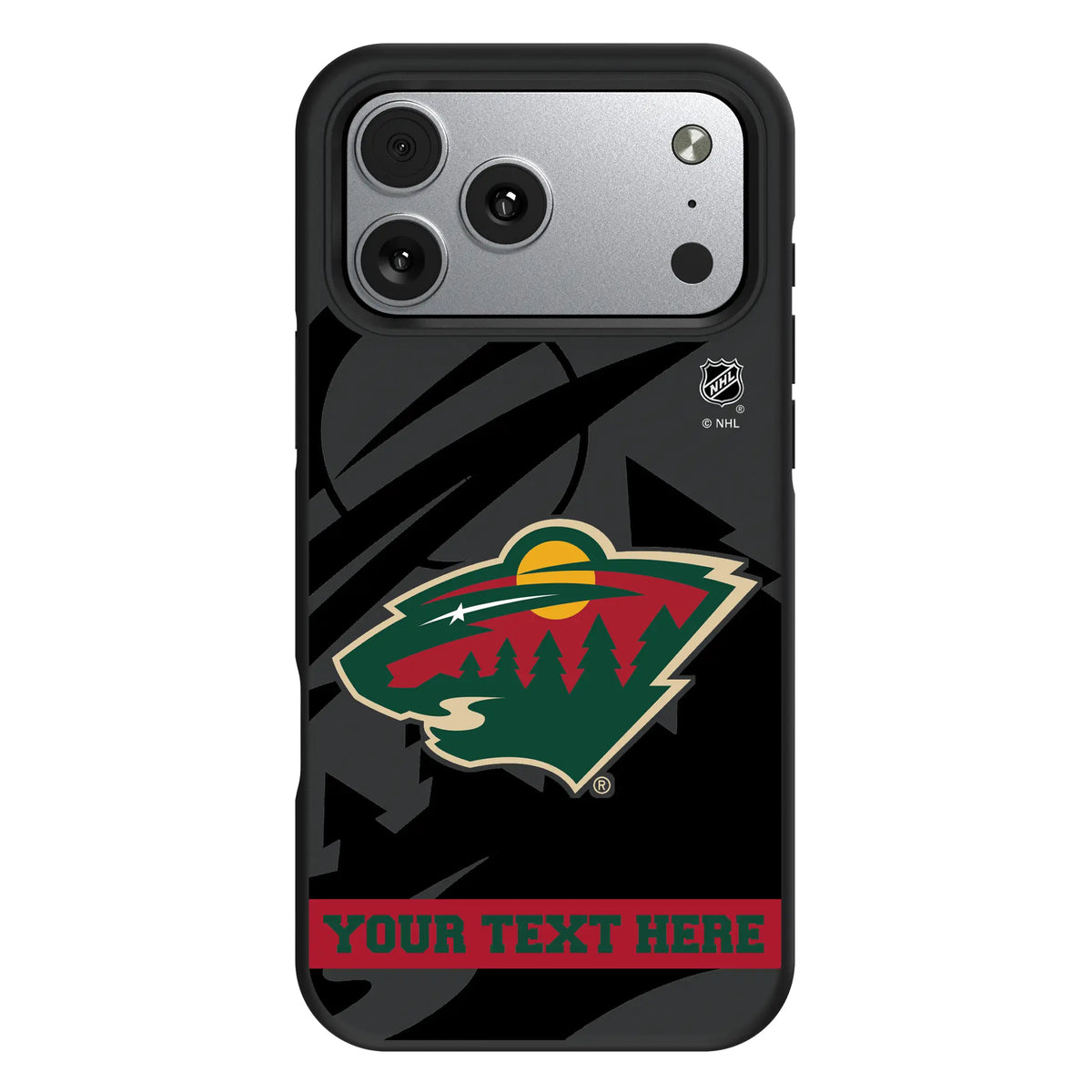 Minnesota Wild Personalized Tilt iPhone Bump Phone Case for Apple iPhone#Device_iPhone 17 Pro Max