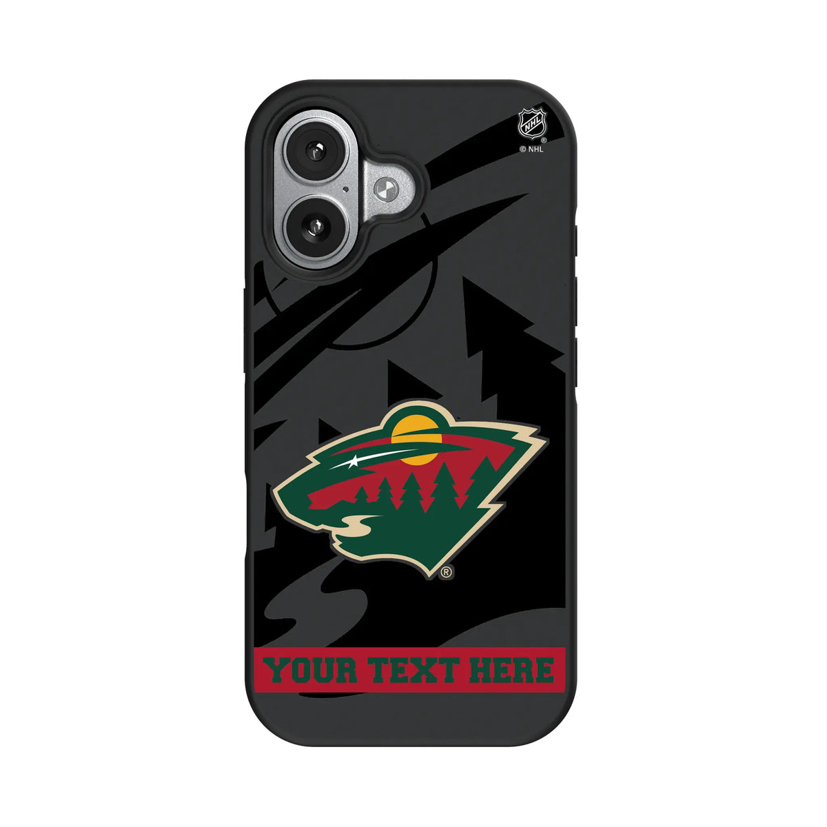 Minnesota Wild Personalized Tilt iPhone Bump Phone Case for Apple iPhone#Device_iPhone 17