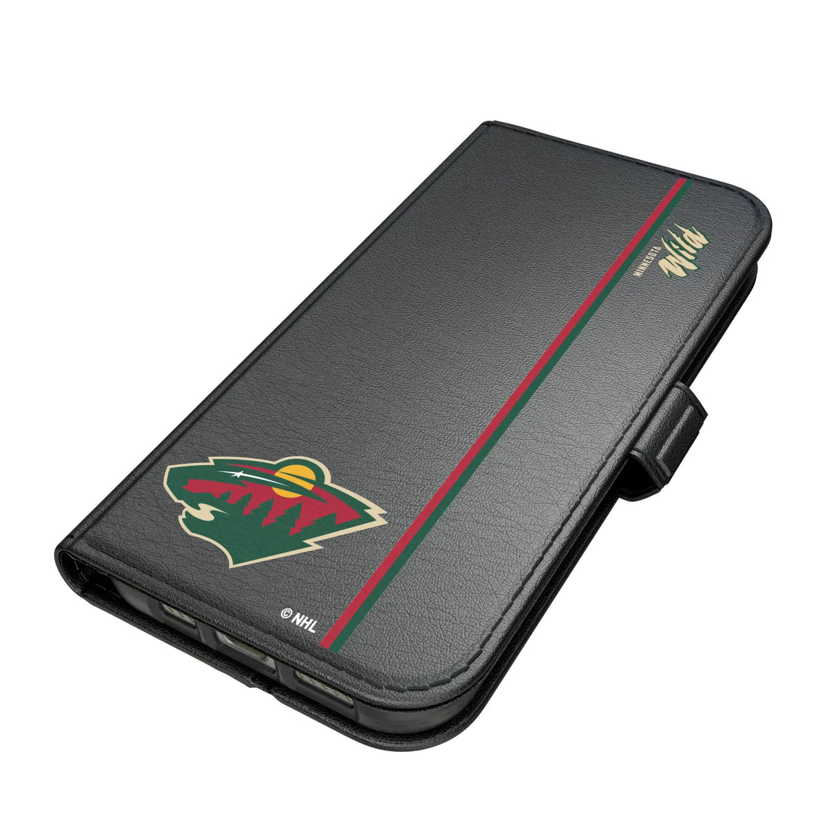Minnesota Wild Sidebar iPhone Folio Phone Case for Apple iPhone#Device_iPhone 17