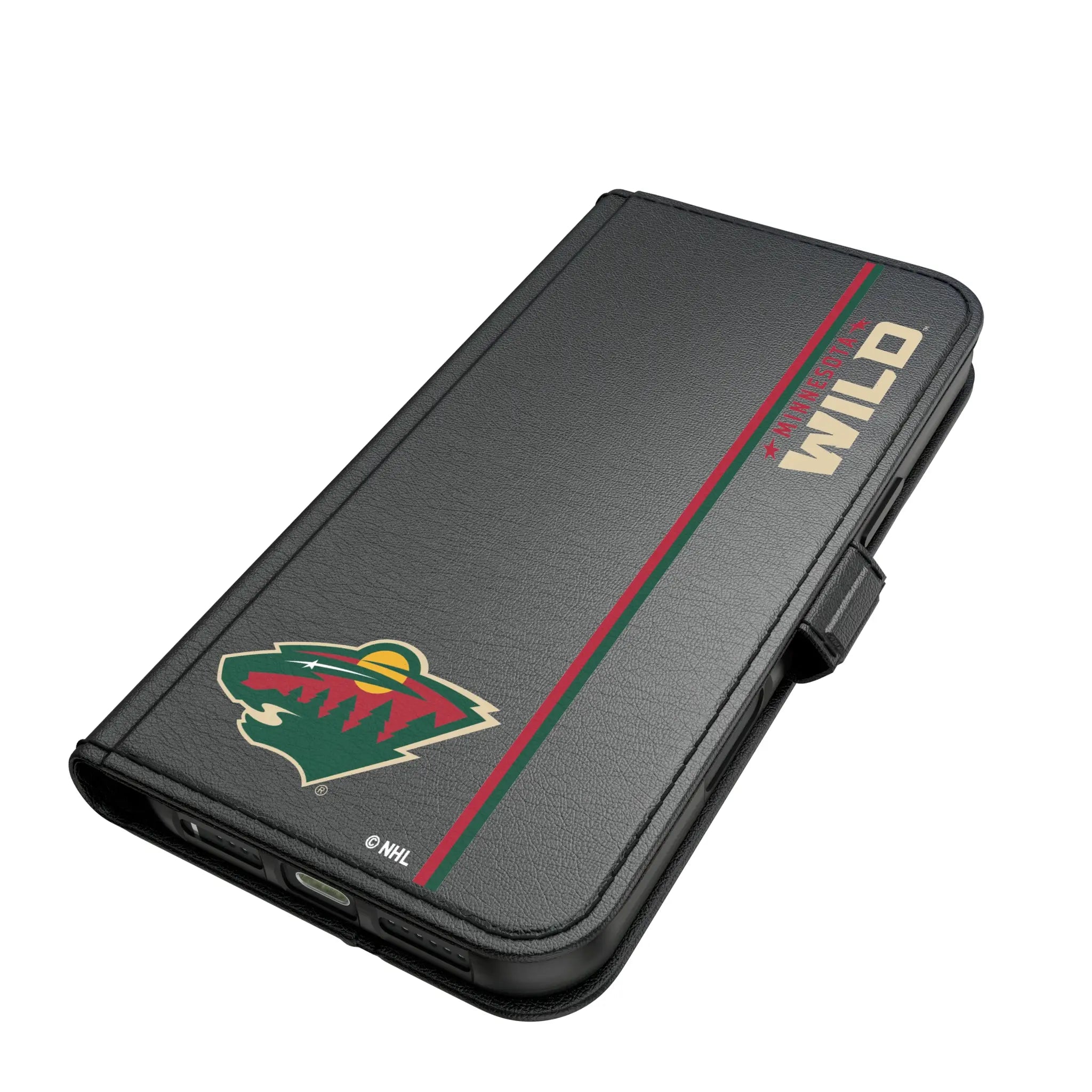 Minnesota Wild Sidebar iPhone Folio Phone Case for Apple iPhone#Device_iPhone 17 Pro Max