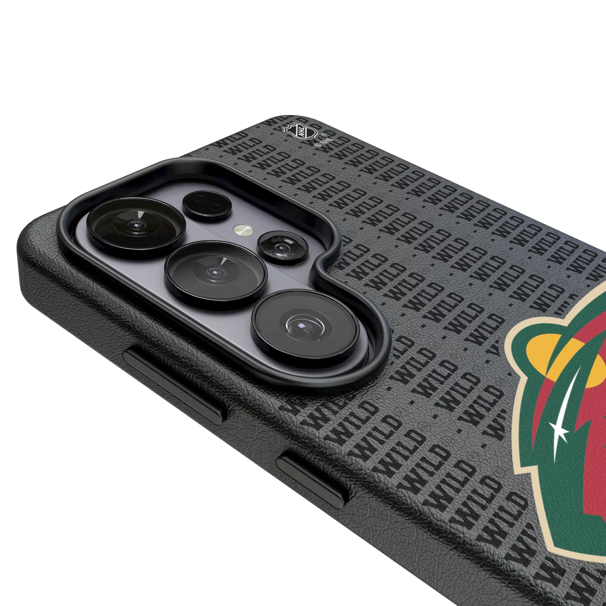 Minnesota Wild Text Backdrop Galaxy MagSafe Compatible Phone Case for Samsung Galaxy - Detail#Device_Galaxy S26 Ultra