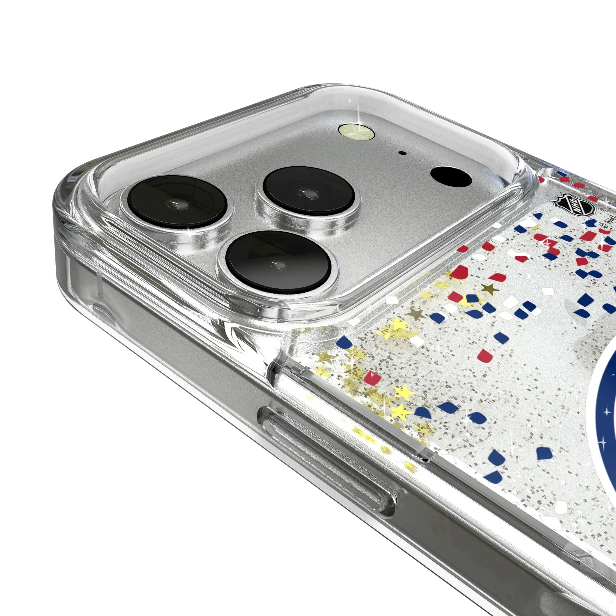Montreal Canadiens Confetti iPhone Glitter Phone Case for Apple iPhone - Detail
