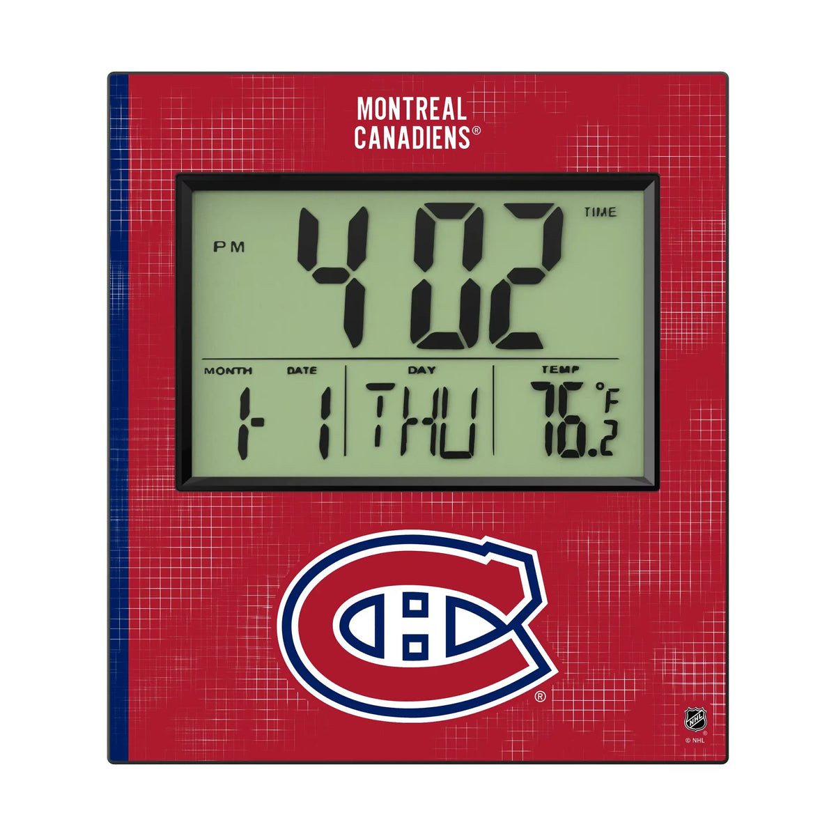 Montreal Canadiens Hatch Wall Clock