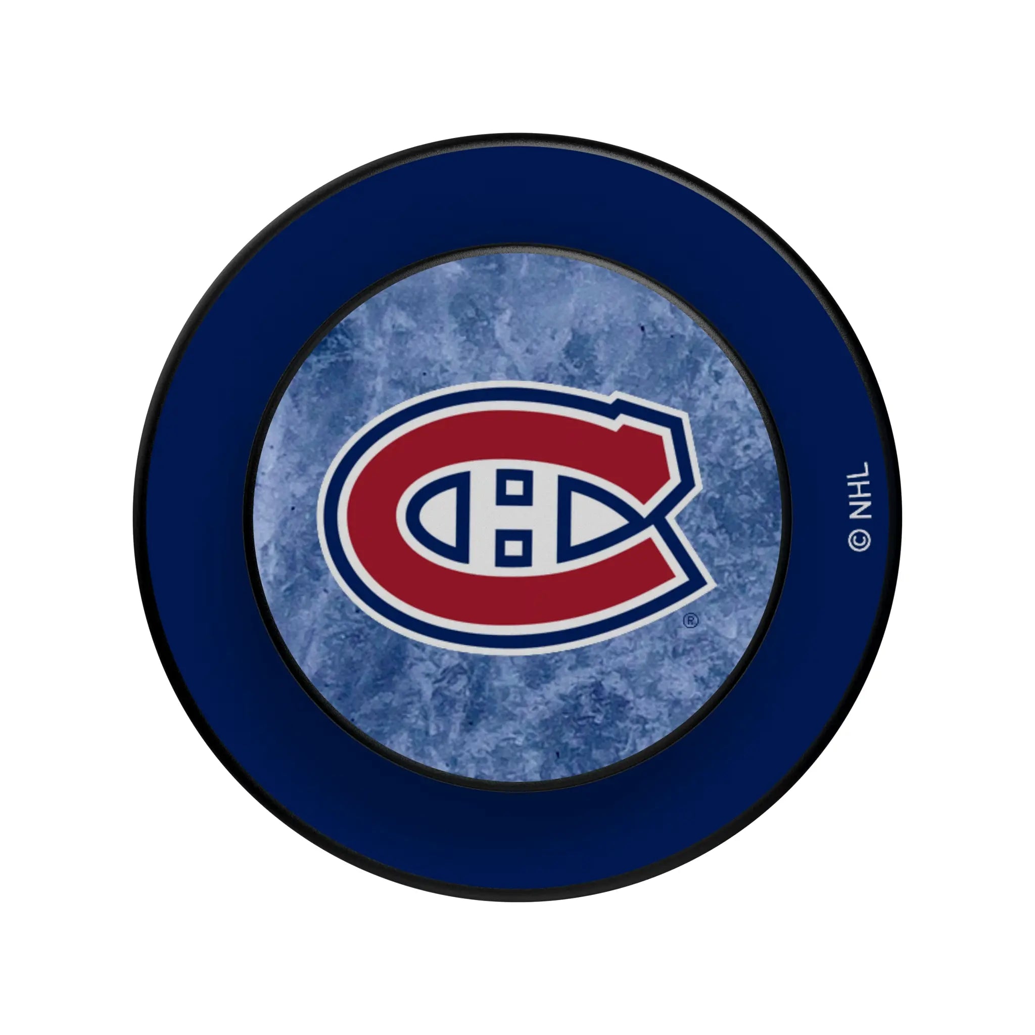 Montreal Canadiens Ice Wordmark Popsockets Round Magnetic