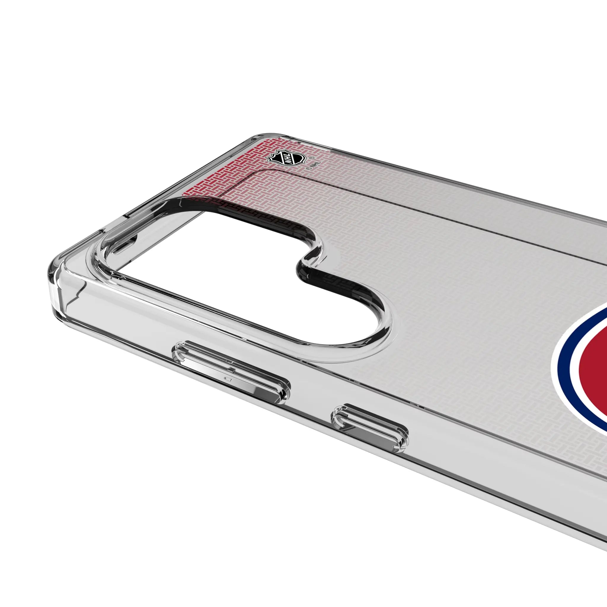 Montreal Canadiens Linen Galaxy Clear Phone Case for Samsung Galaxy - Detail#Device_Galaxy S25 Ultra