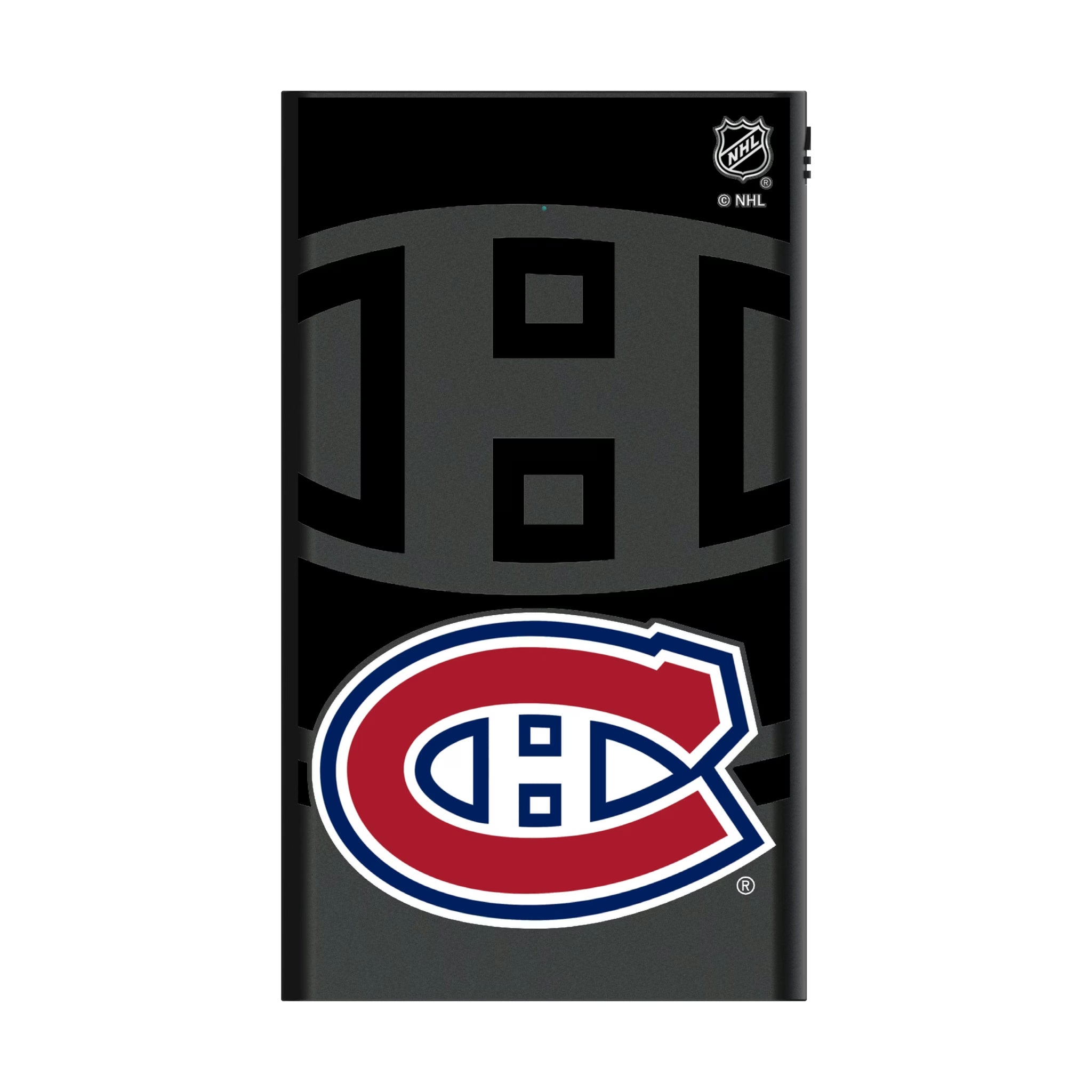 Montreal Canadiens Monocolor Tilt 5000mAh Flat Powerbank