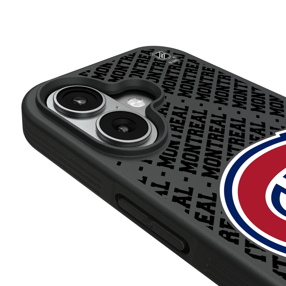 Montreal Canadiens Personalized EndZone Plus iPhone Bump Phone Case for Apple iPhone - Detail#Device_iPhone 17