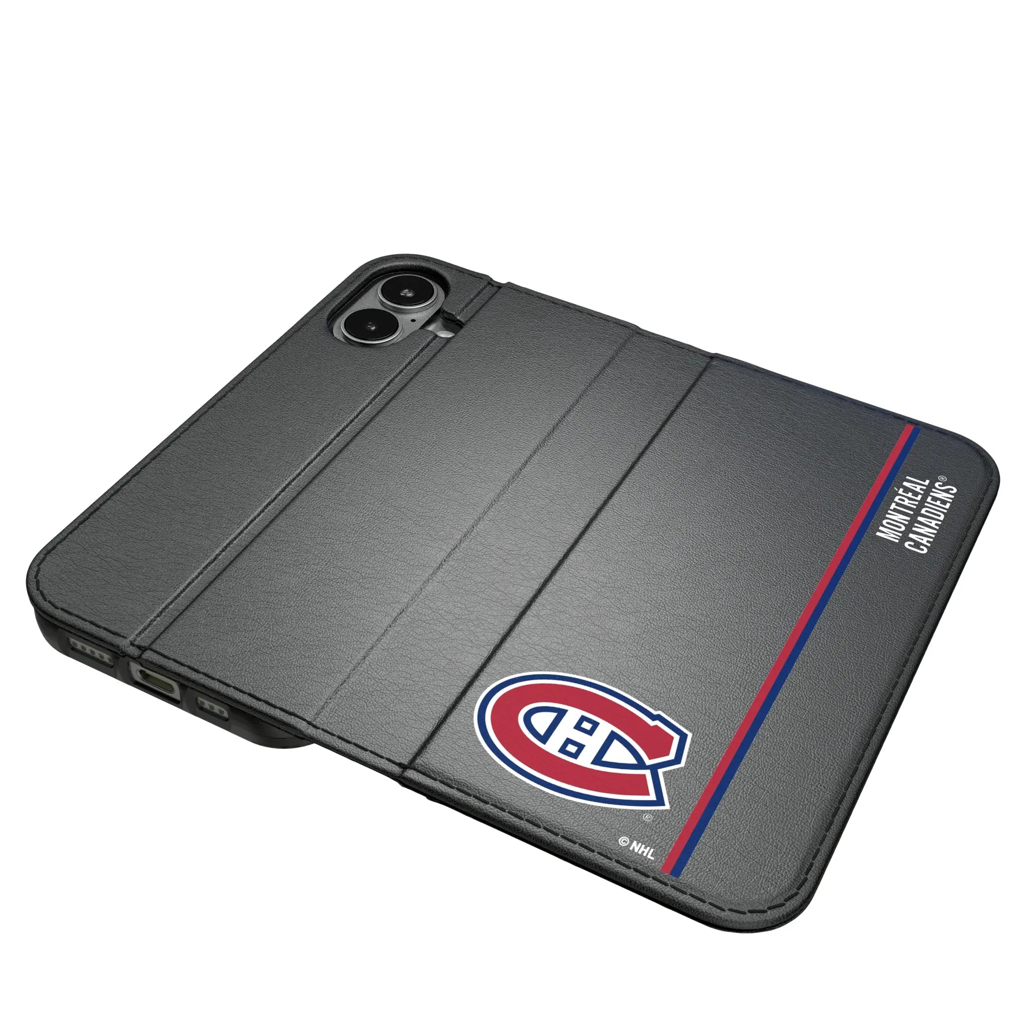 Montreal Canadiens Sidebar iPhone Folio Phone Case for Apple iPhone#Device_iPhone 17