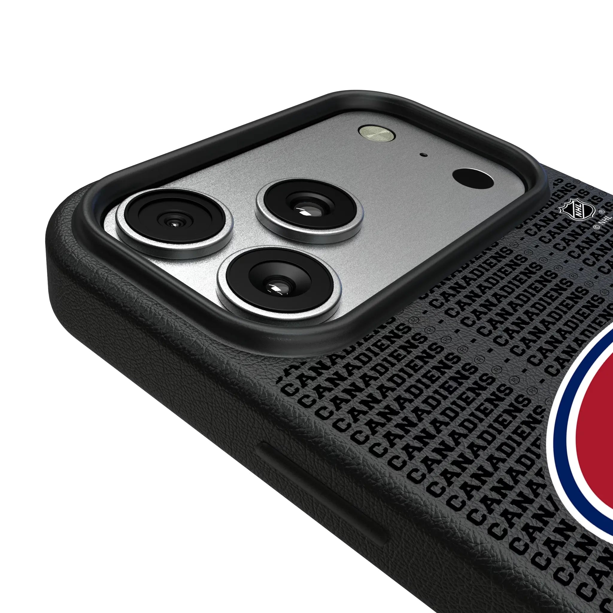 Montreal Canadiens Text Backdrop iPhone MagSafe Compatible Phone Case for Apple iPhone - Detail#Device_iPhone 17 Pro Max