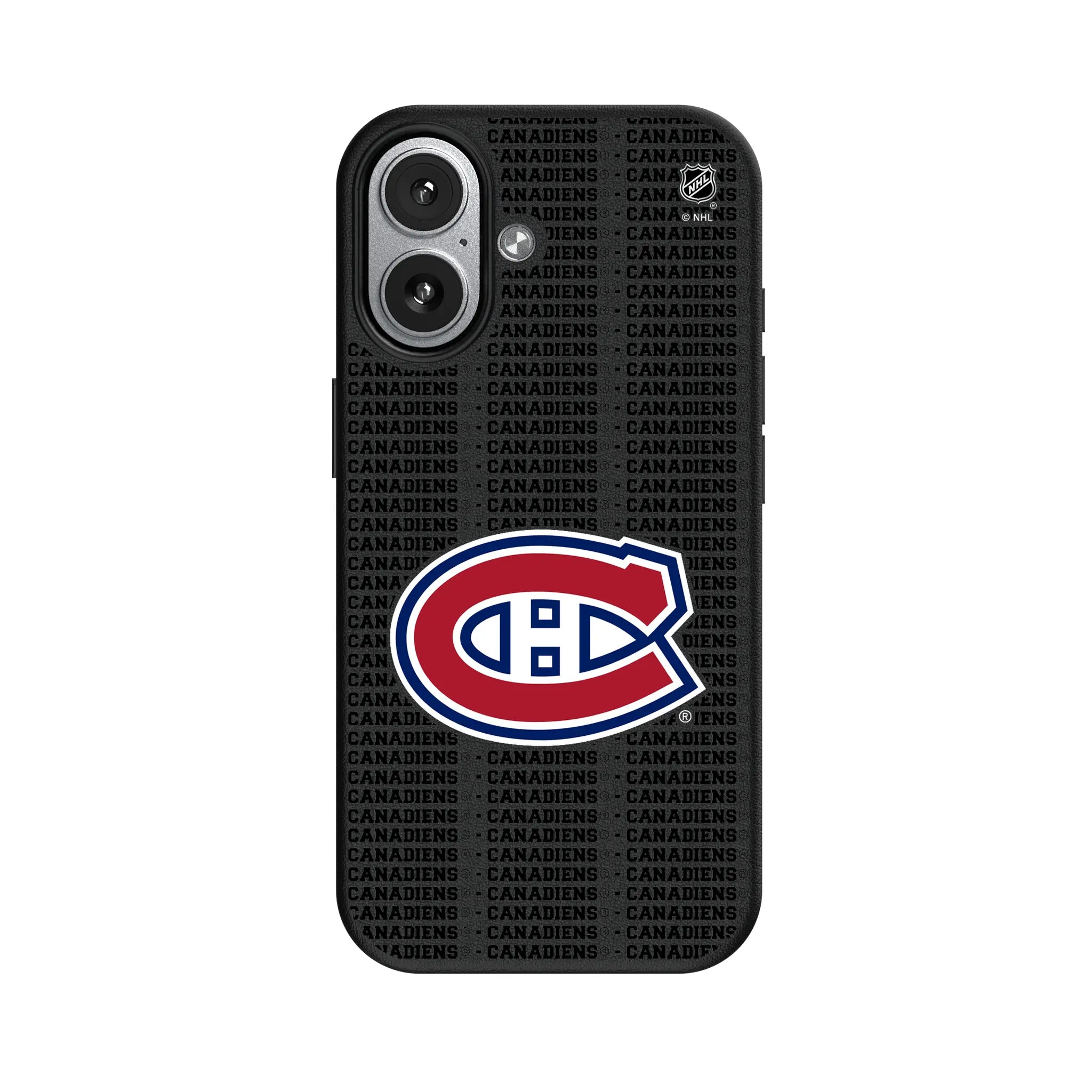 Montreal Canadiens Text Backdrop iPhone MagSafe Compatible Phone Case for Apple iPhone#Device_iPhone 17