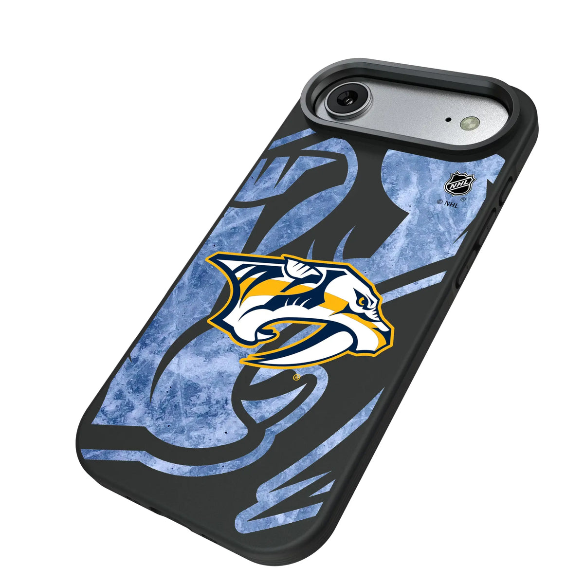 Nashville Predators Ice Tilt iPhone Bump Phone Case for Apple iPhone - Isometric View#Device_iPhone Air