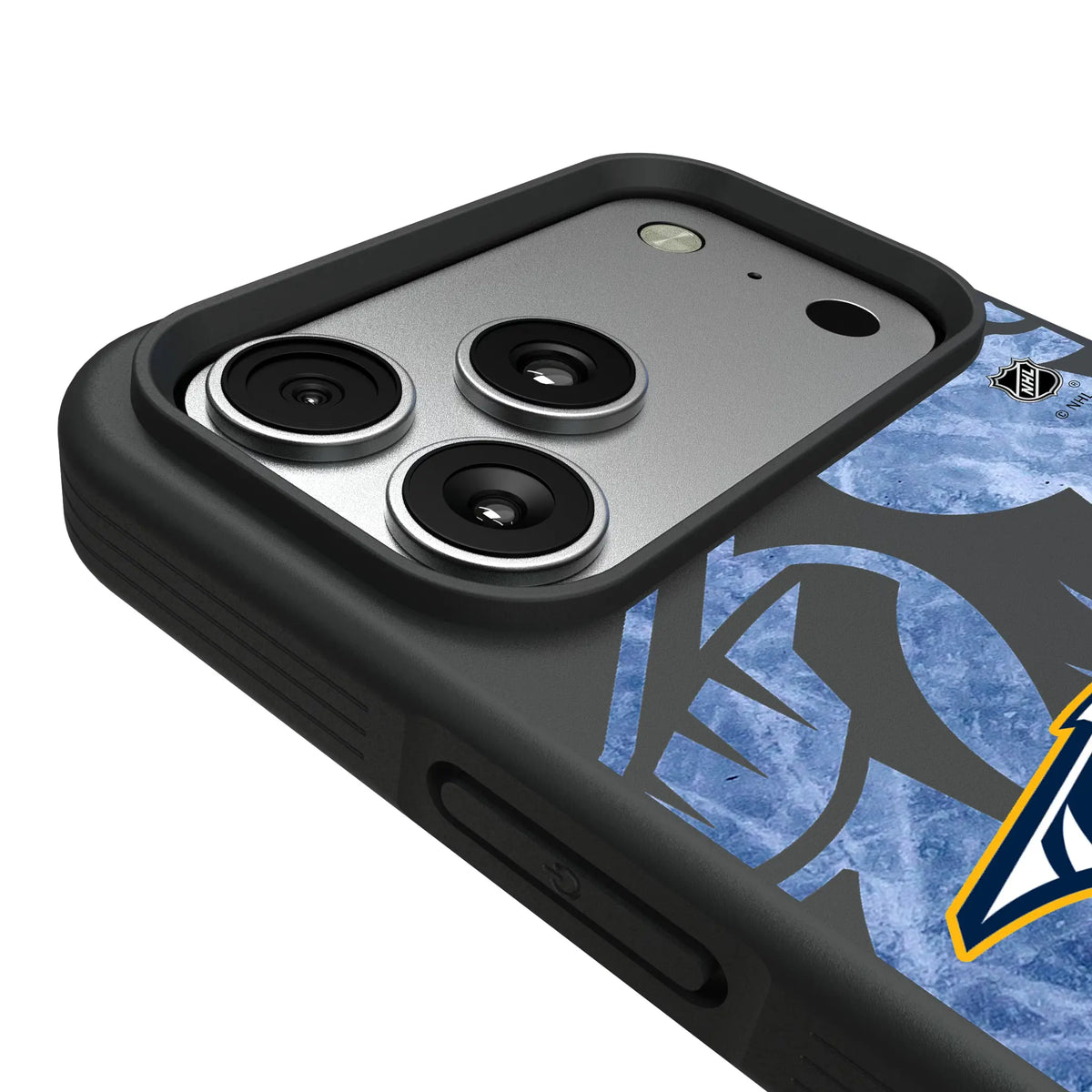 Nashville Predators Ice Tilt iPhone Bump Phone Case for Apple iPhone - Detail#Device_iPhone 17 Pro Max