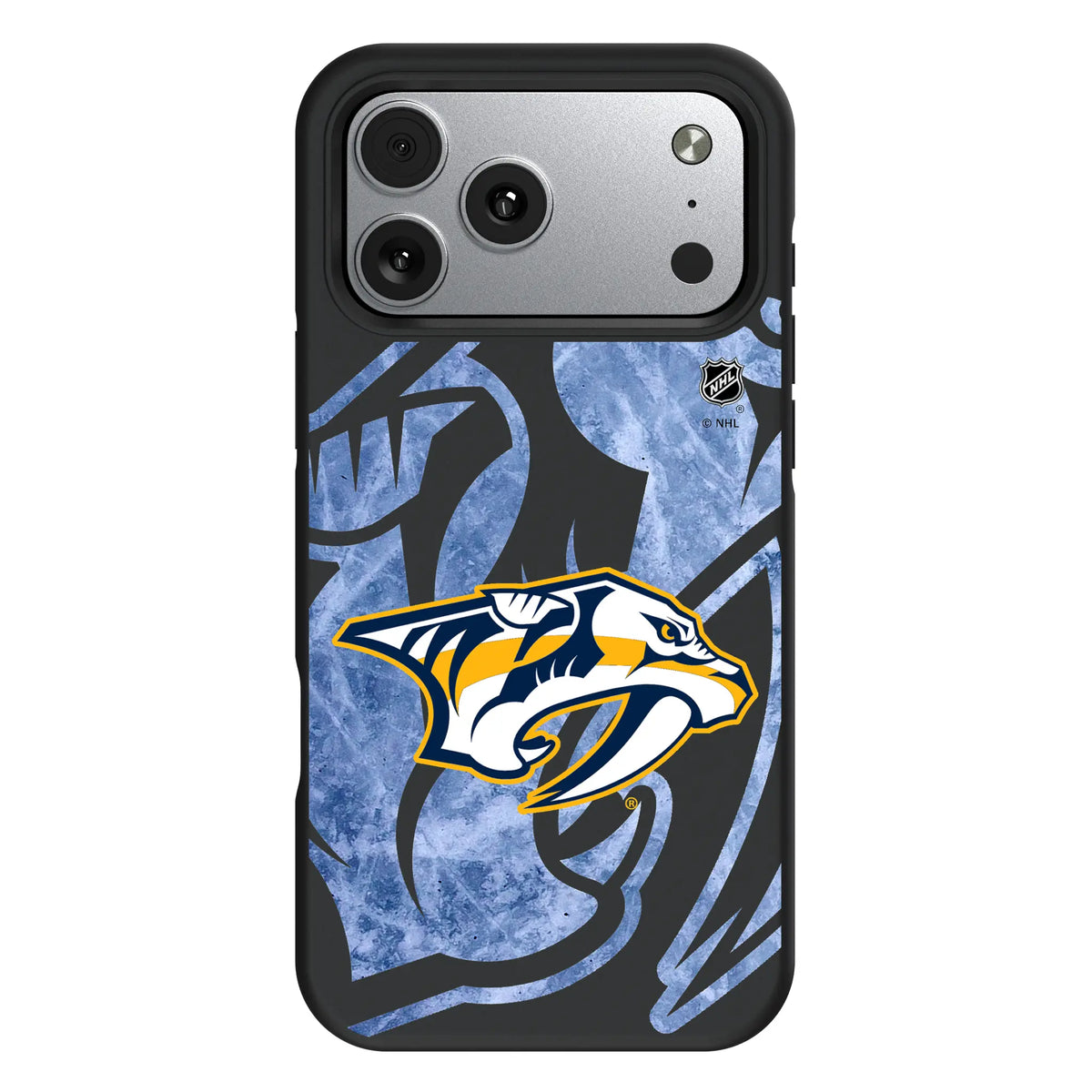Nashville Predators Ice Tilt iPhone Bump Phone Case for Apple iPhone#Device_iPhone 17 Pro Max