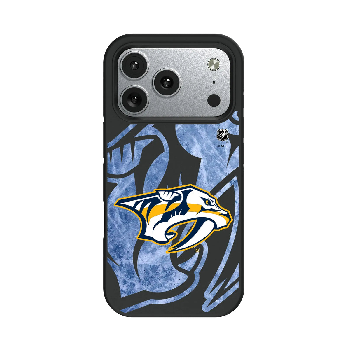 Nashville Predators Ice Tilt iPhone Bump Phone Case for Apple iPhone#Device_iPhone 17 Pro