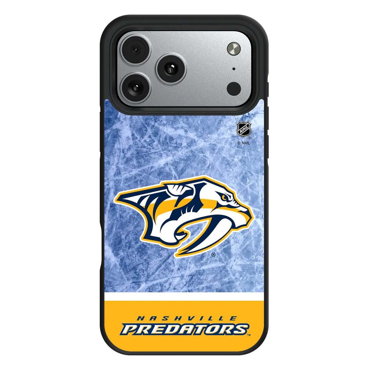 Nashville Predators Ice Wordmark iPhone Bump Phone Case for Apple iPhone#Device_iPhone 17 Pro Max