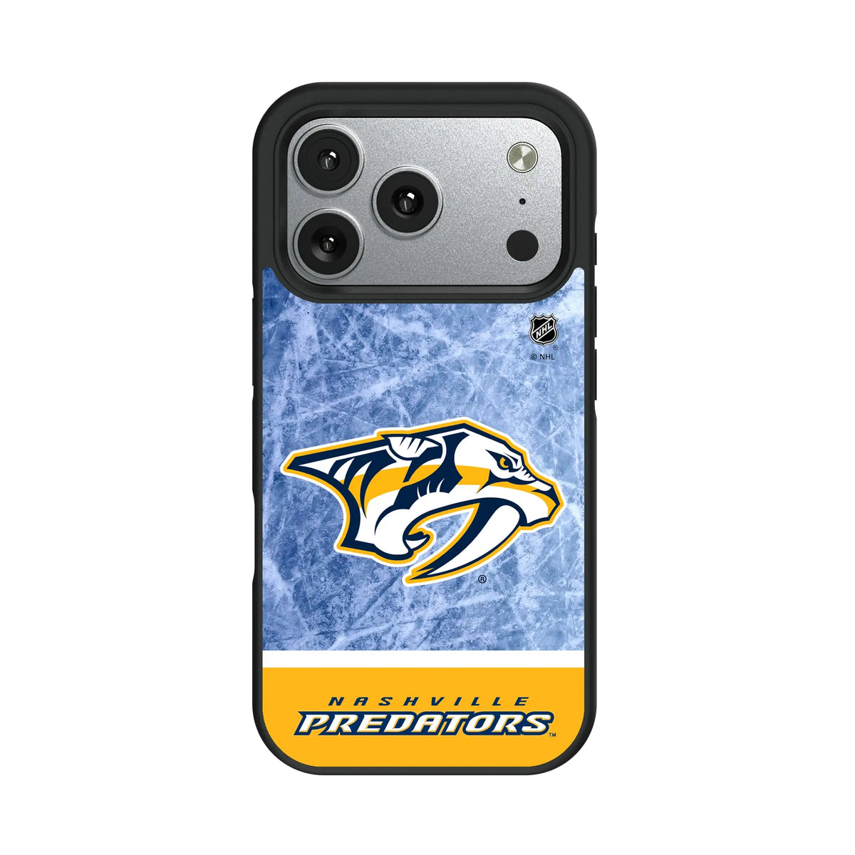 Nashville Predators Ice Wordmark iPhone Bump Phone Case for Apple iPhone#Device_iPhone 17 Pro